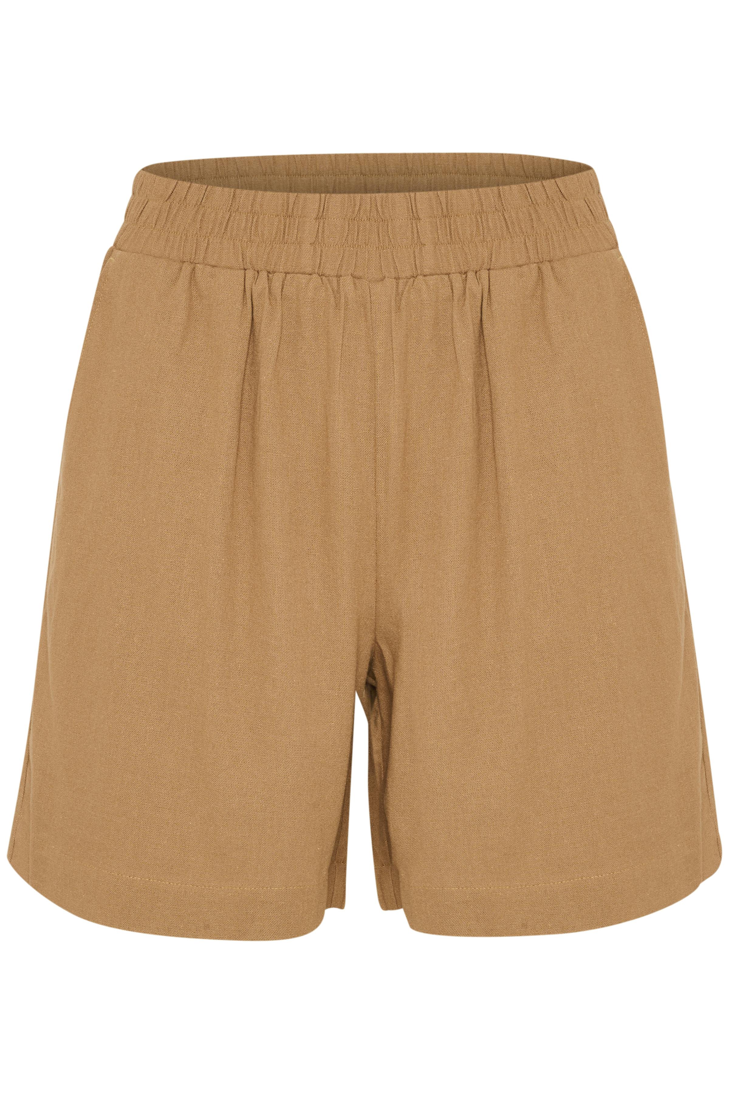 DiasMW Linen Shorts PACK FRONT 10704702-171125