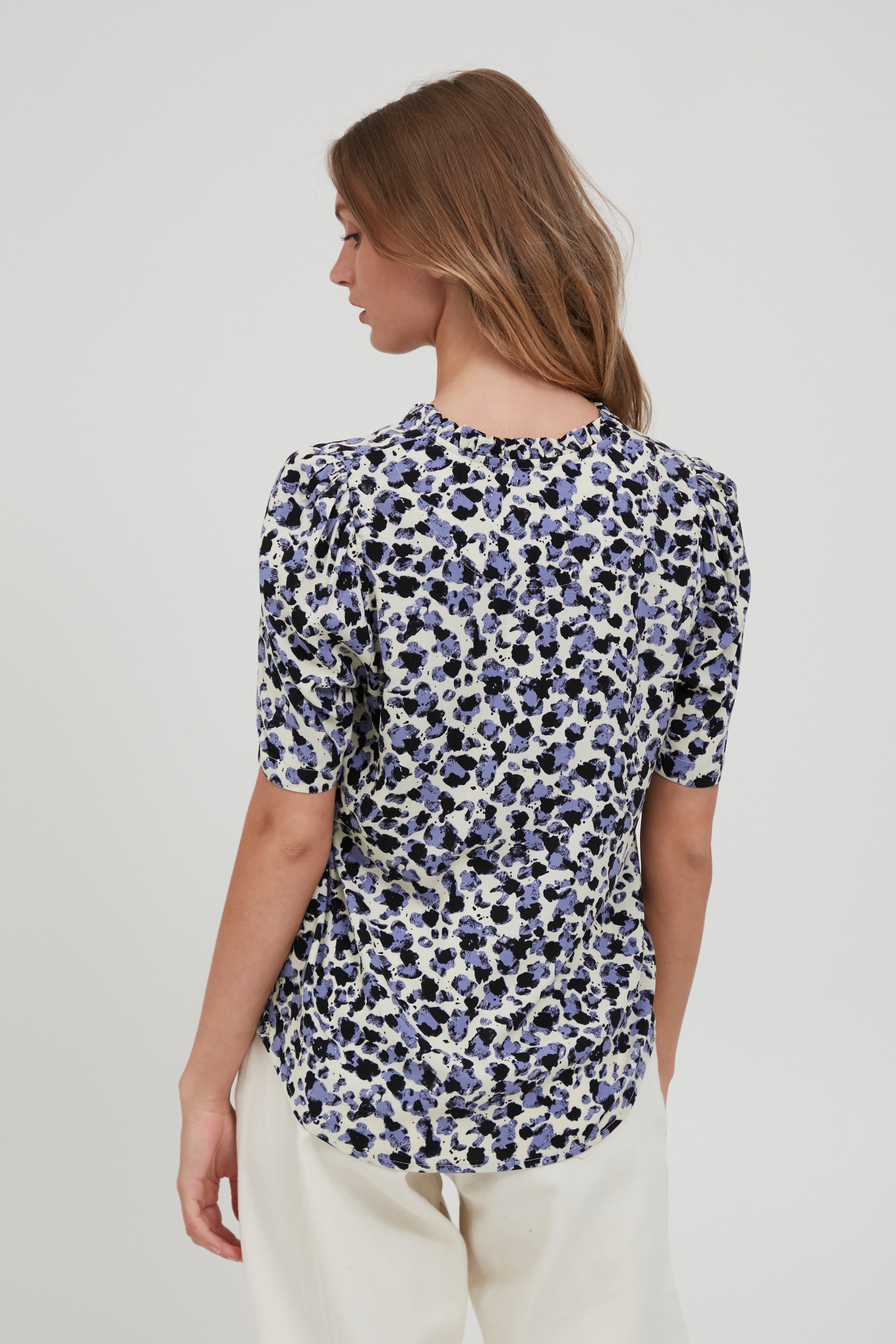 Blouse met korte mouwen LOOKBOOK BACK 20810144-200861