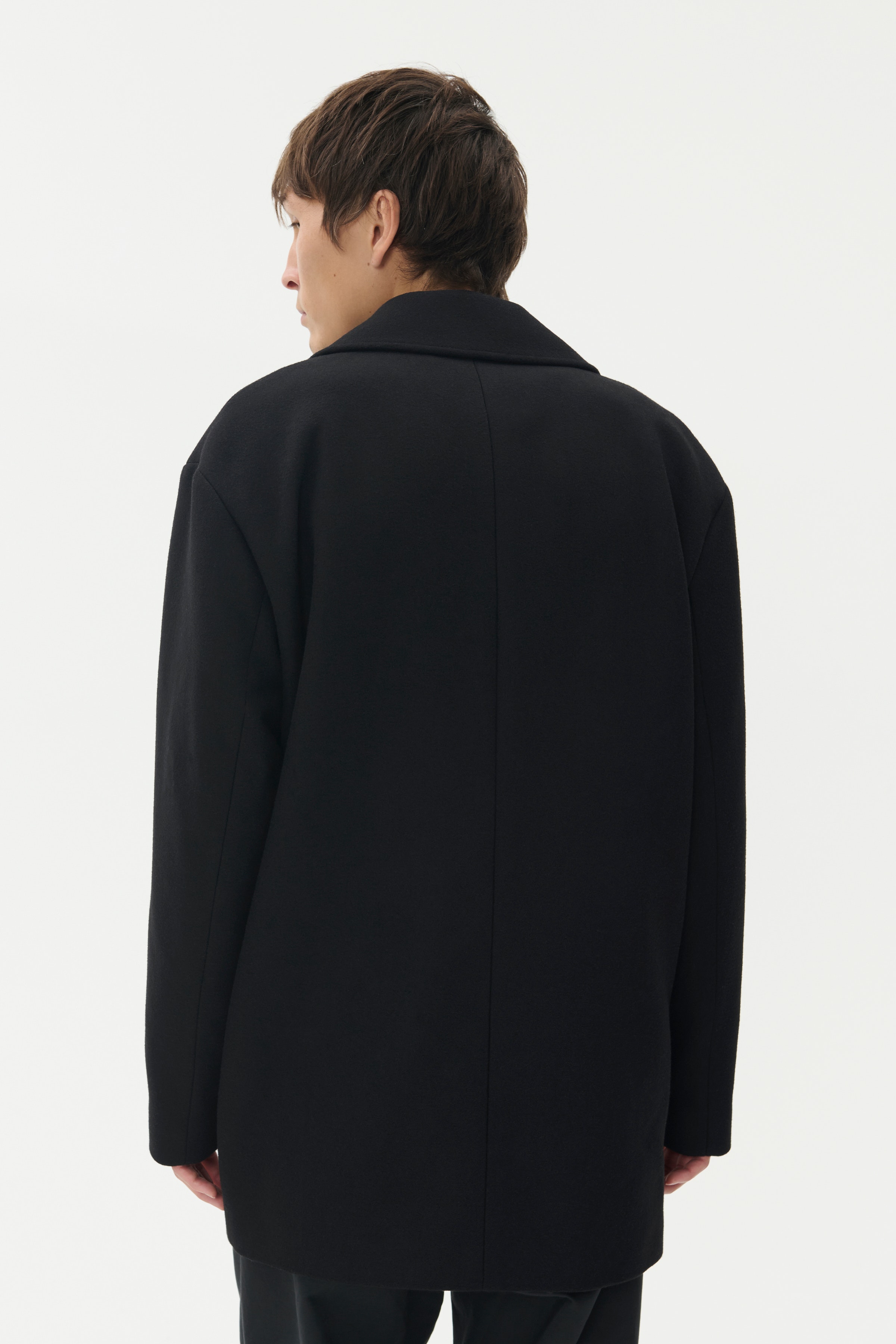 MAburnley Uldfrakke LOOKBOOK BACK 30208565-300275