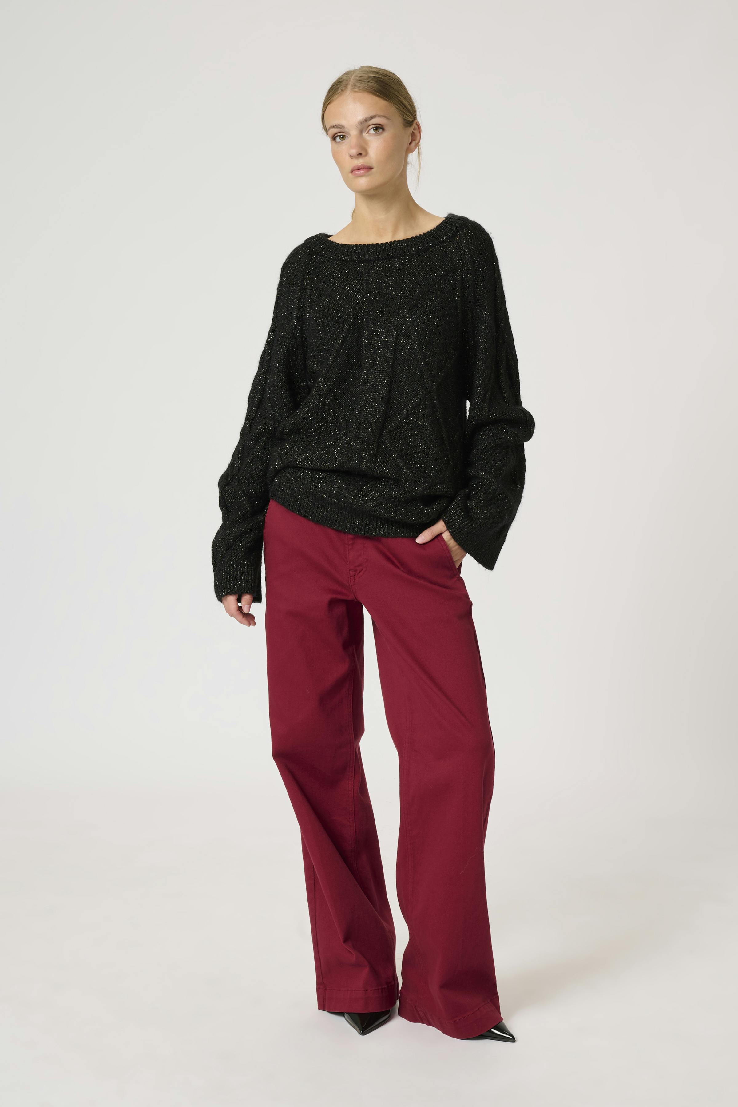 VeraMW metallic pullover LOOKBOOK FRONT 10704929-106719