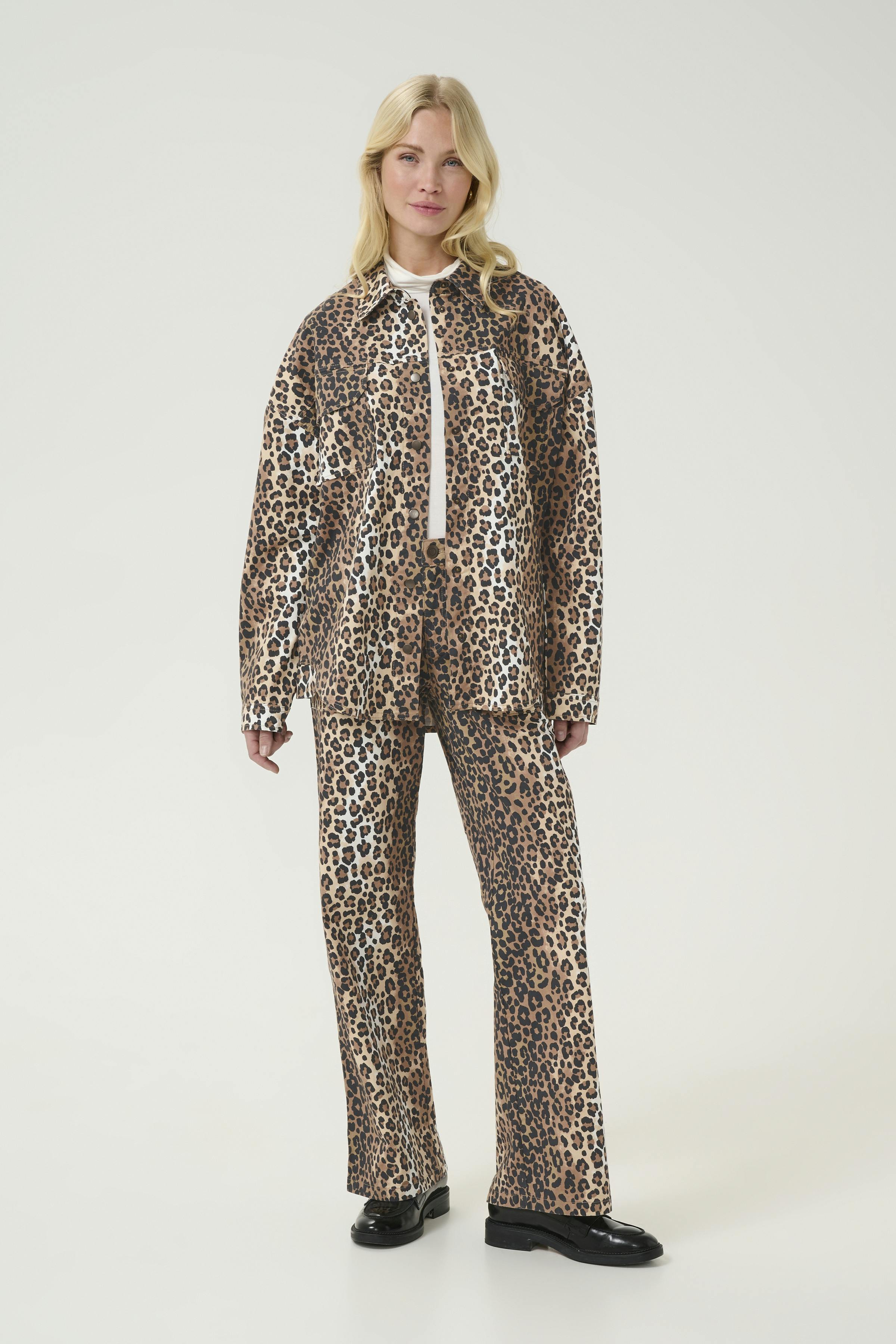 CUlfenna Leopard Shirt LOOKBOOK FRONT 50111651-107355