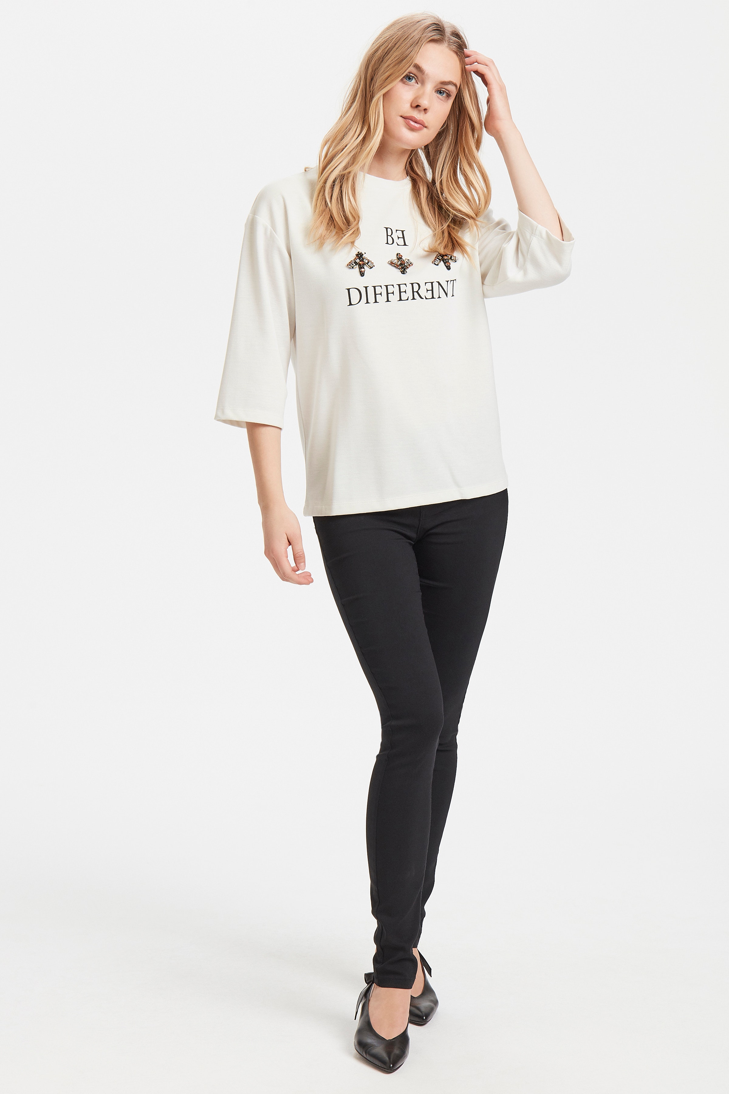 Blouse with long sleeve LOOKBOOK FRONT 20805032-80115