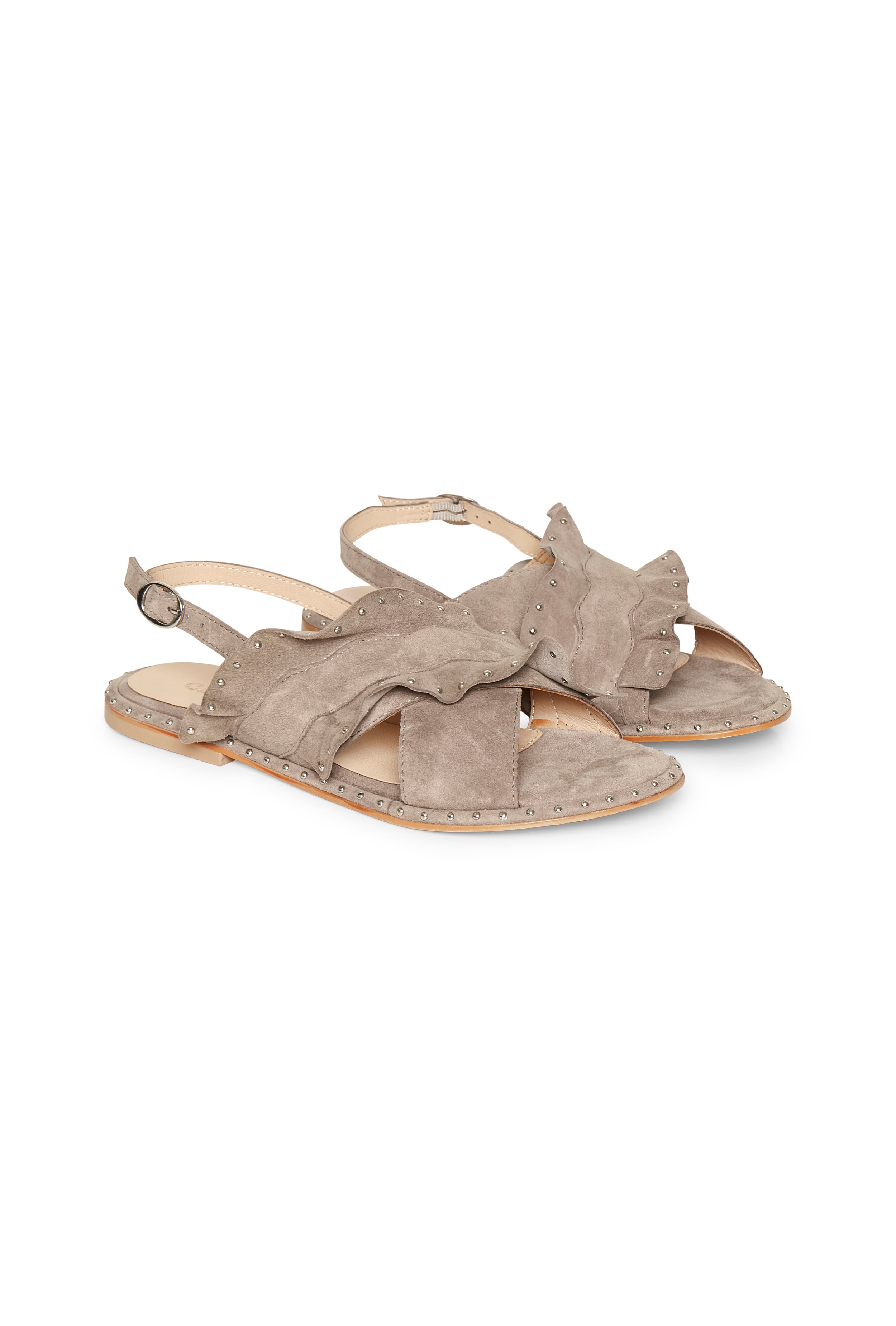 Wildledersandale PACK FRONT 10401626-60615
