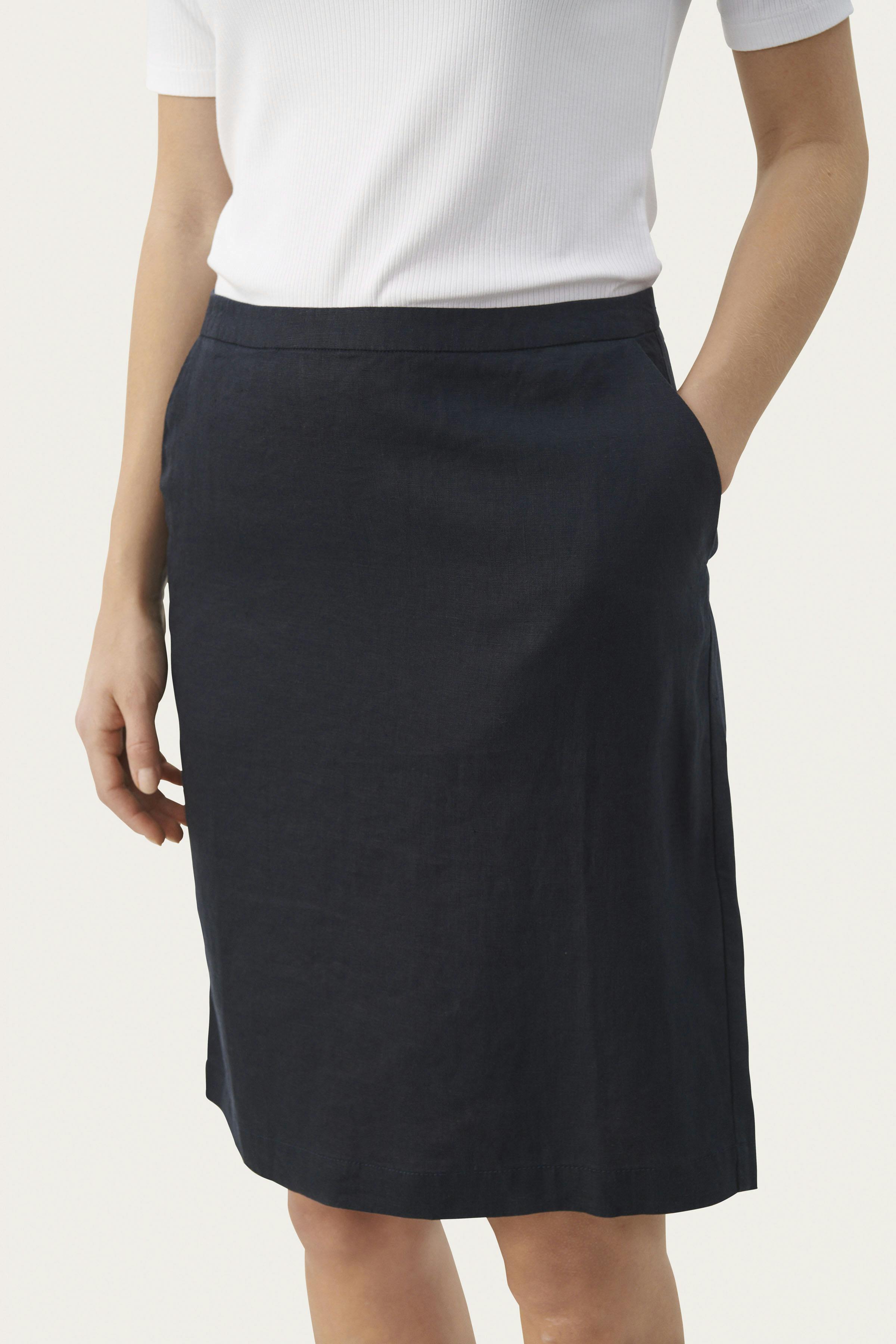 ElyaPW Linen skirt LOOKBOOK DETAIL 30308454-194013