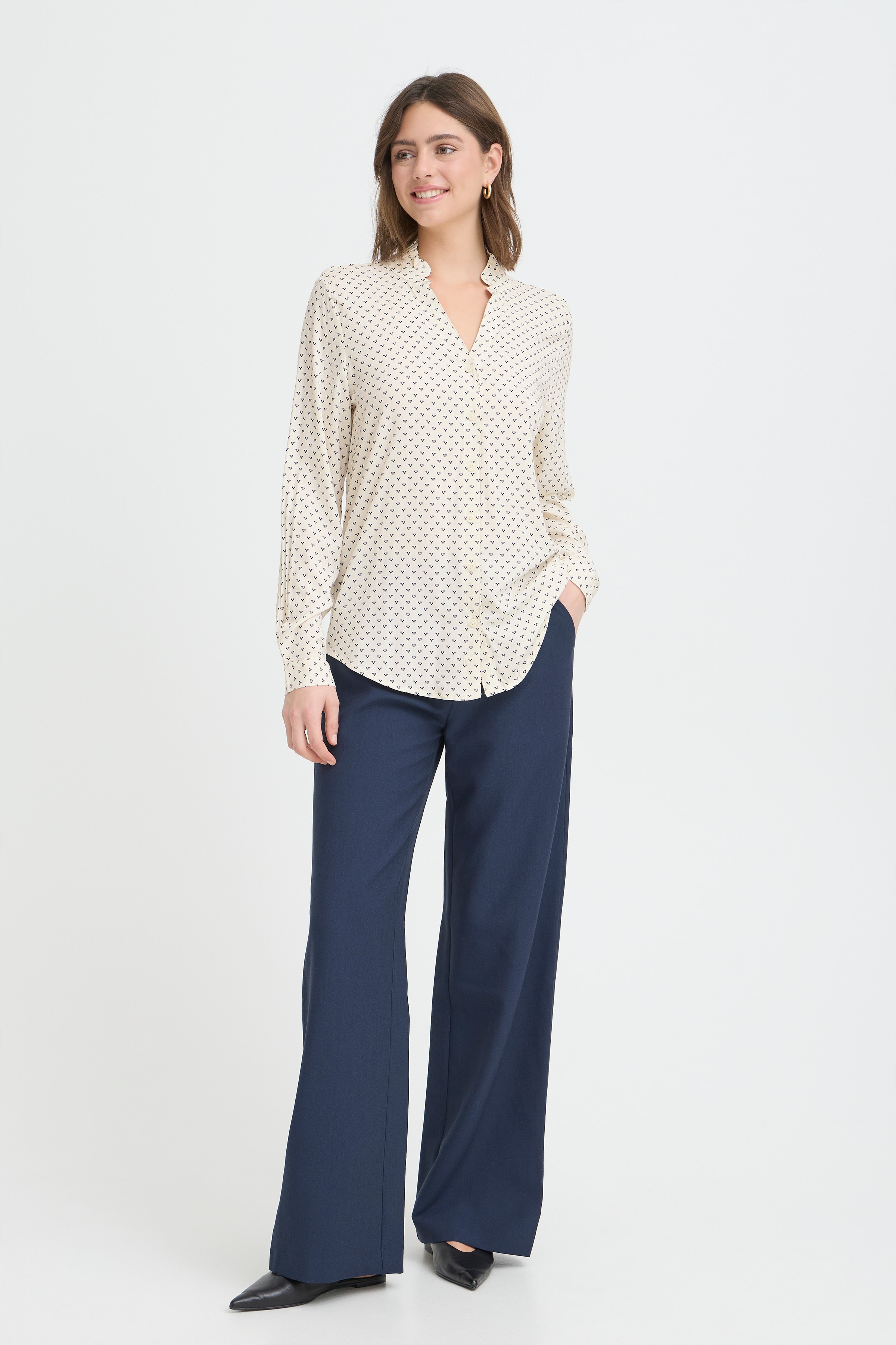 FRJUSTINE Skjorta LOOKBOOK FRONT 20617410-900008231