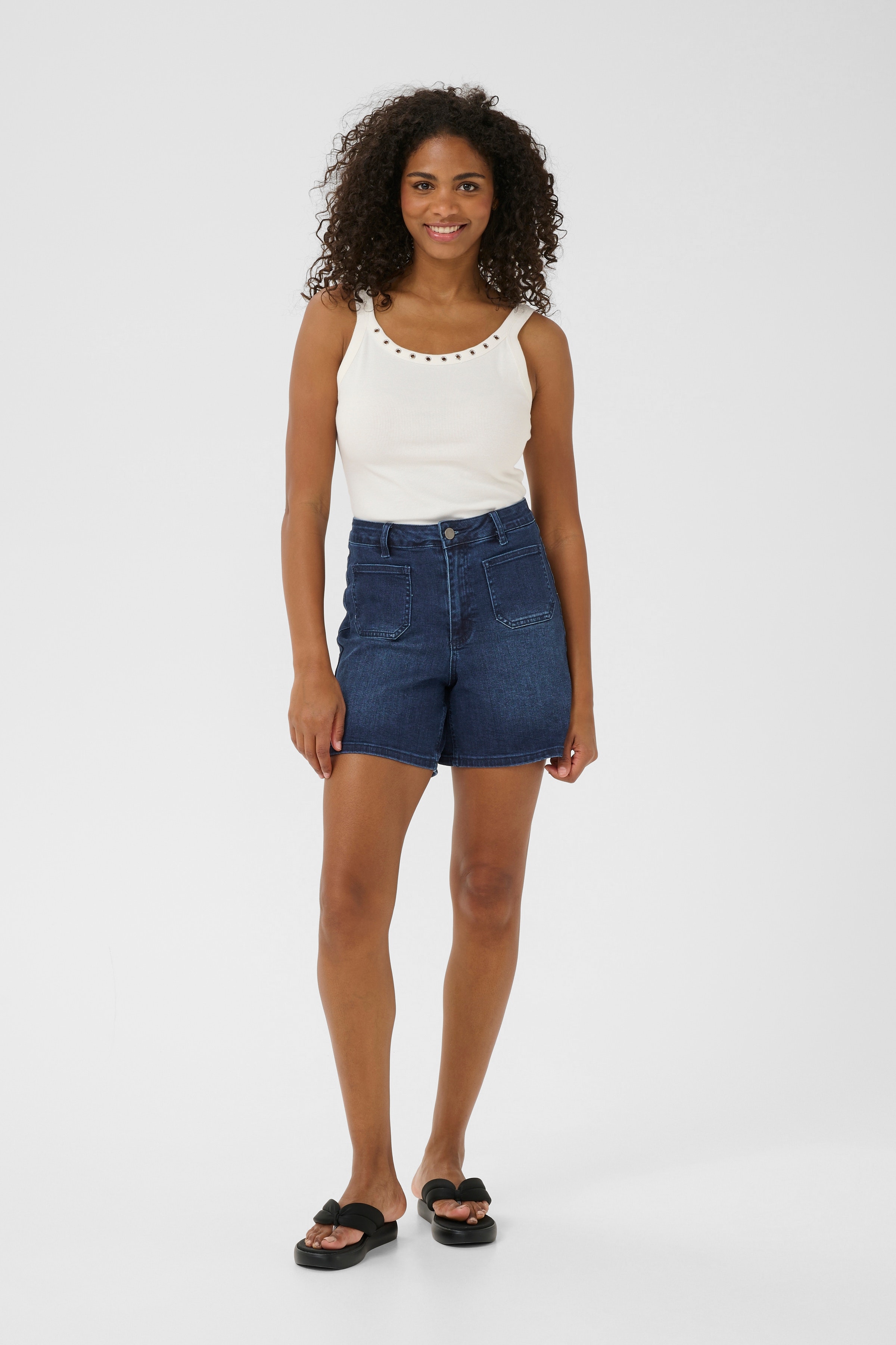KAkarla Denimshorts LOOKBOOK FRONT 10552459-108385