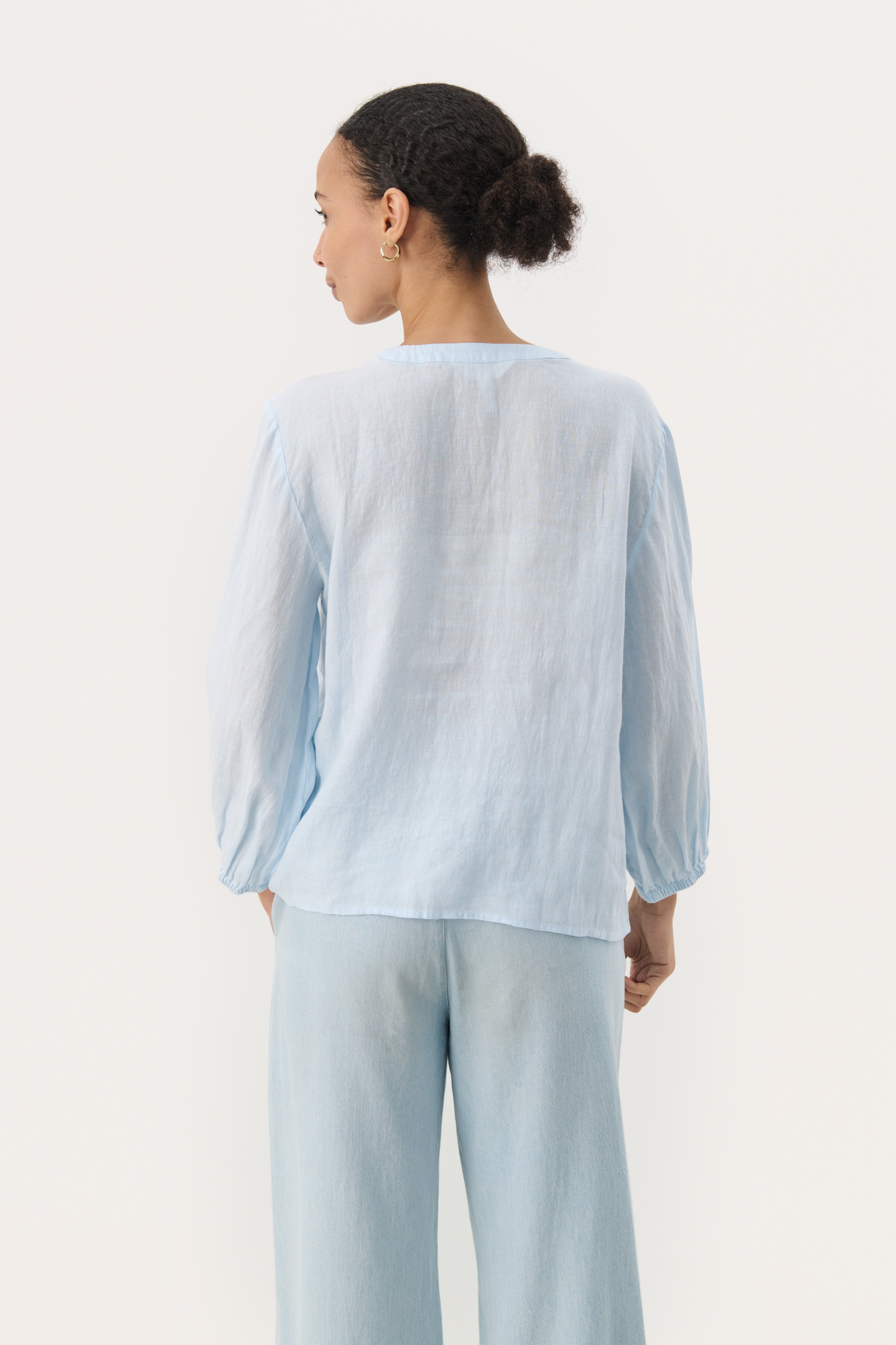 NyaraPW Bluse LOOKBOOK BACK 30309410-134202