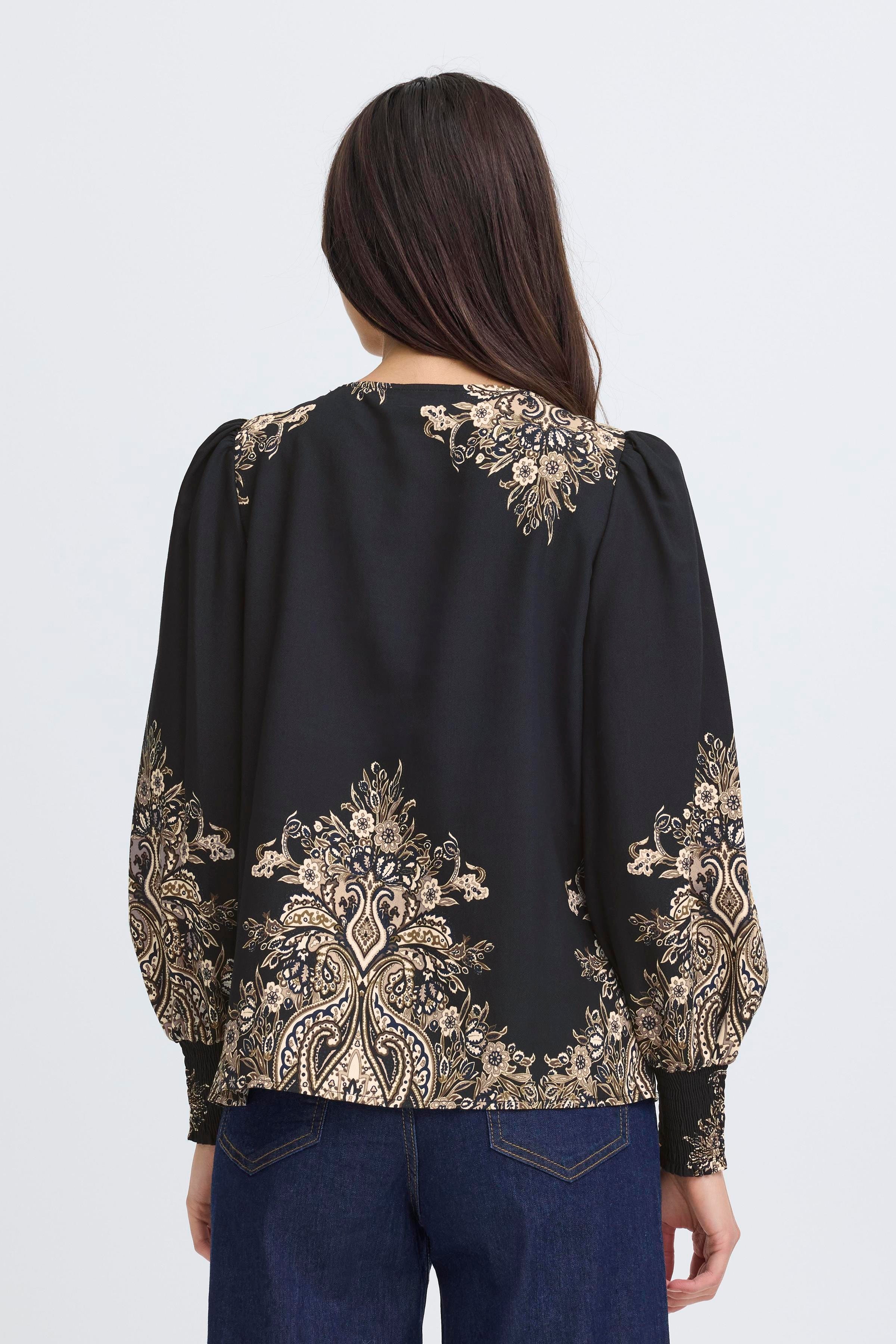 FRADARA Blus LOOKBOOK BACK 20617327-900002993
