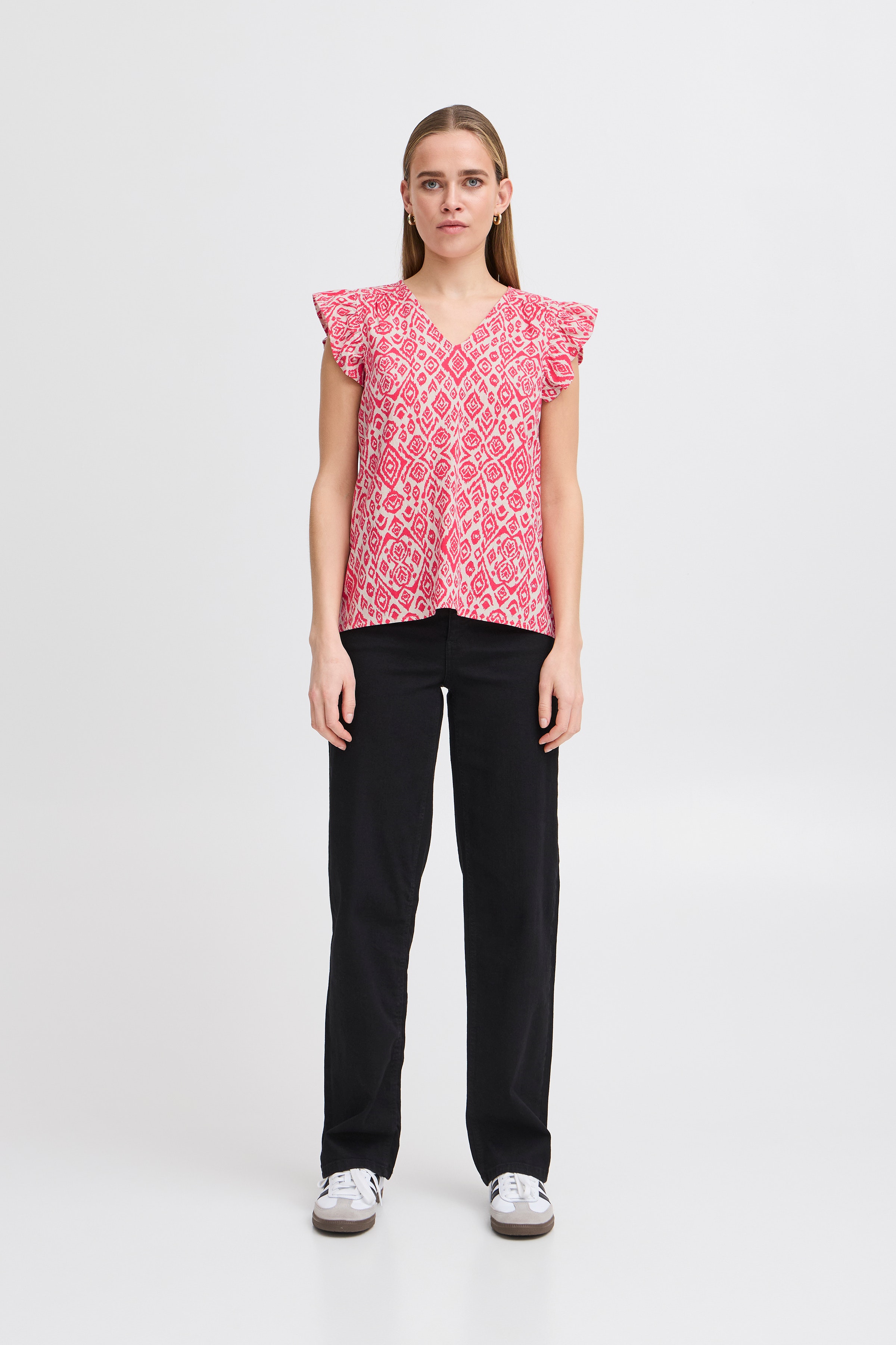 IHLINNO Ærmeløs bluse LOOKBOOK FRONT 20122924-204433