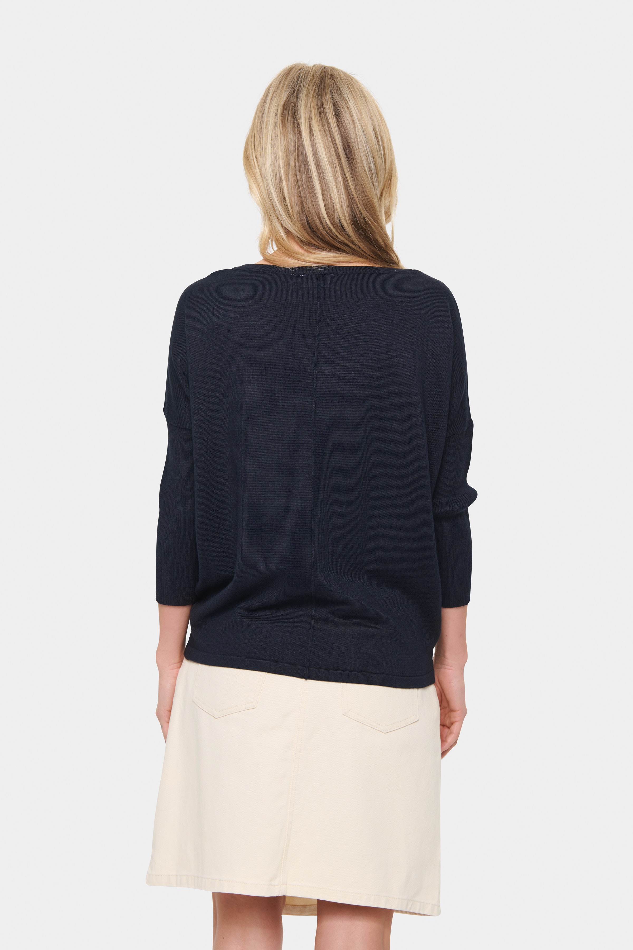 MilaSZ R-Neck Pullover LOOKBOOK BACK 30500003-193924