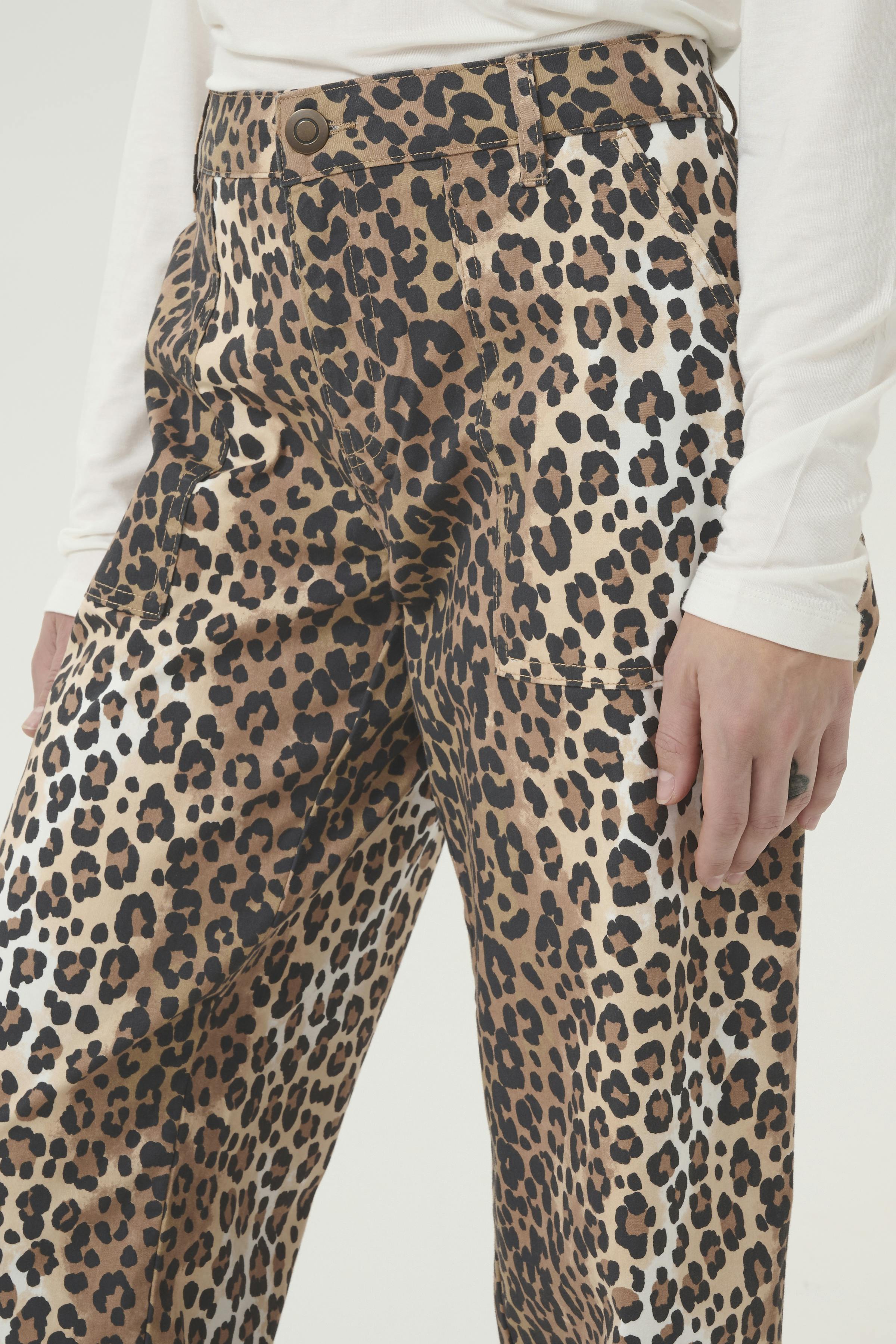 CUfenna Leopard Bukser LOOKBOOK DETAIL 50111652-107355