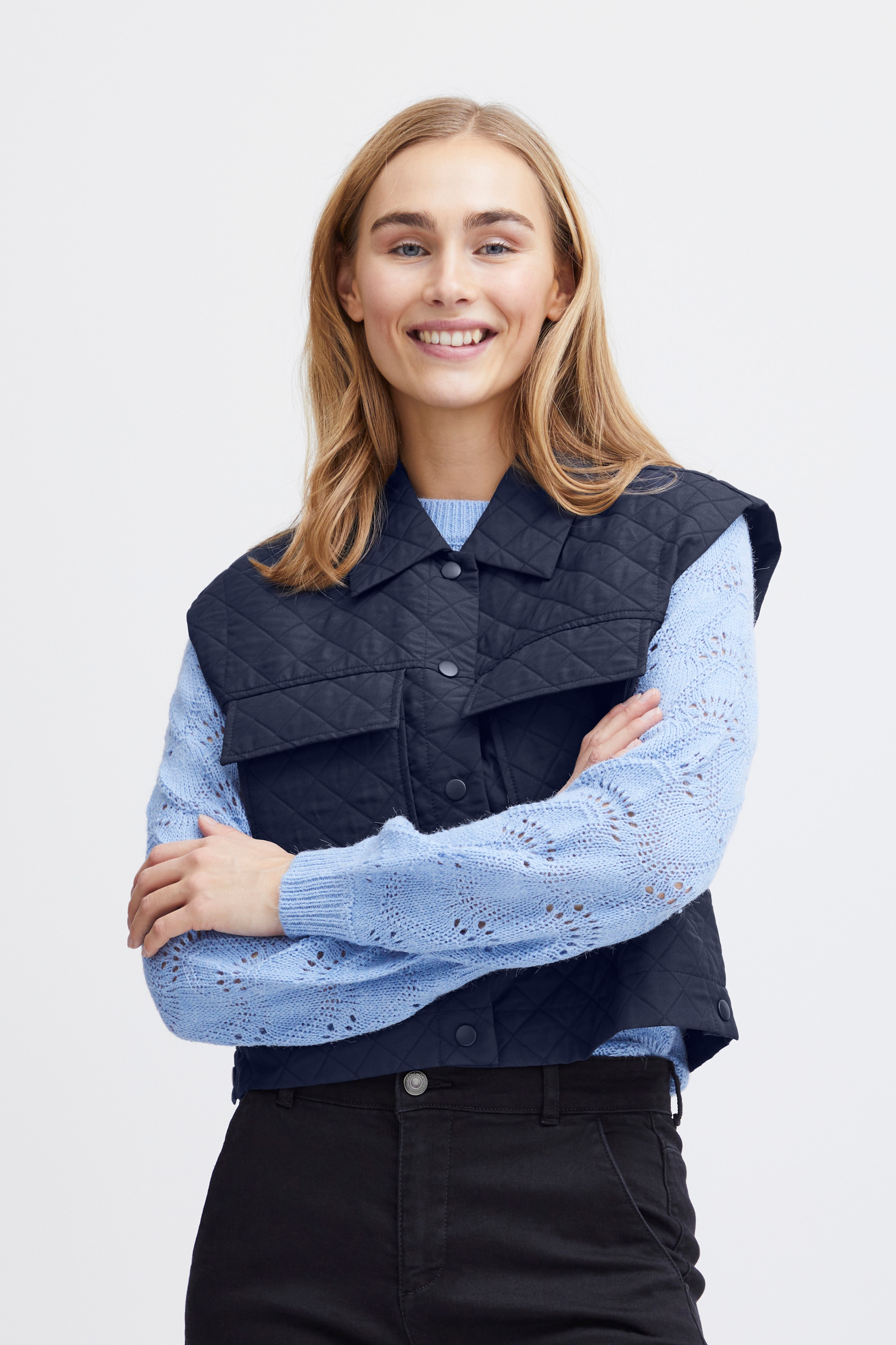 FRNANNA Waistcoat outerwear LOOKBOOK FRONT 20612889-193923