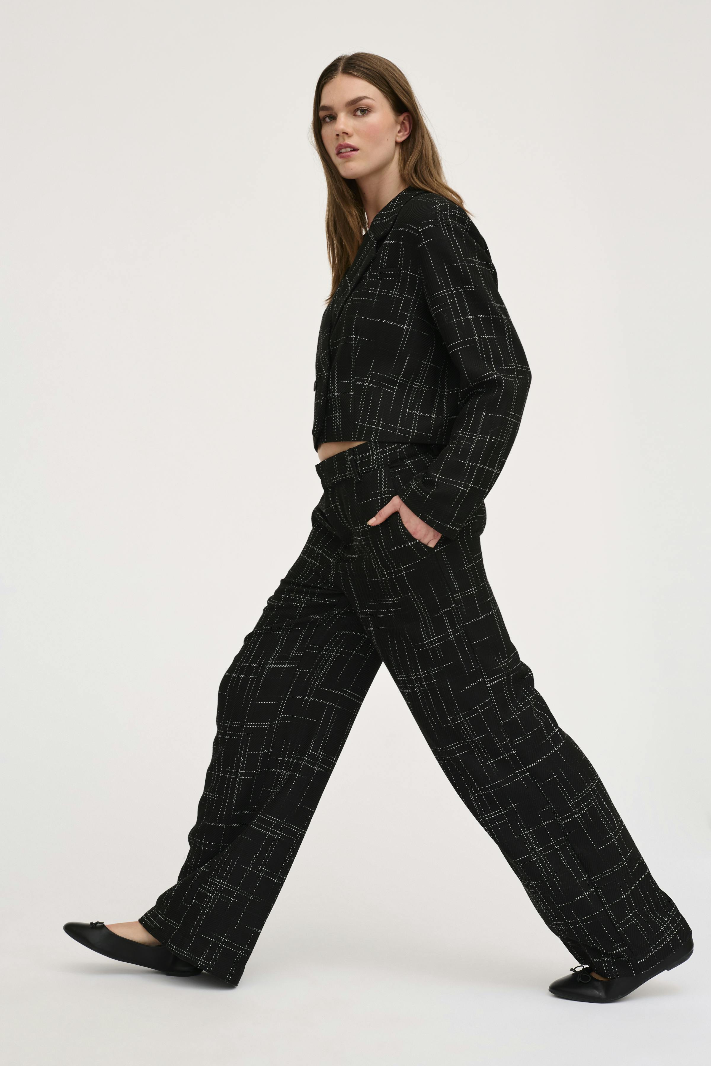 FrejaMW Trousers LOOKBOOK DETAIL 10704386-100031