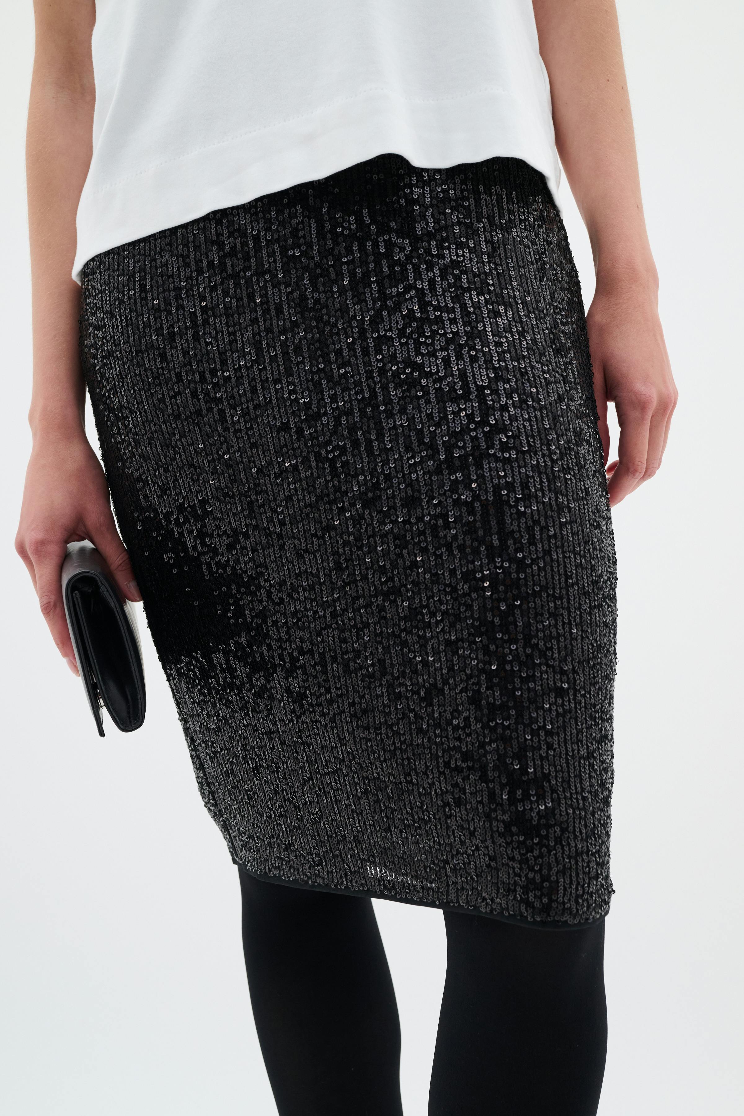 BarbaraIW Sequin Skirt LOOKBOOK DETAIL 30109891-194008