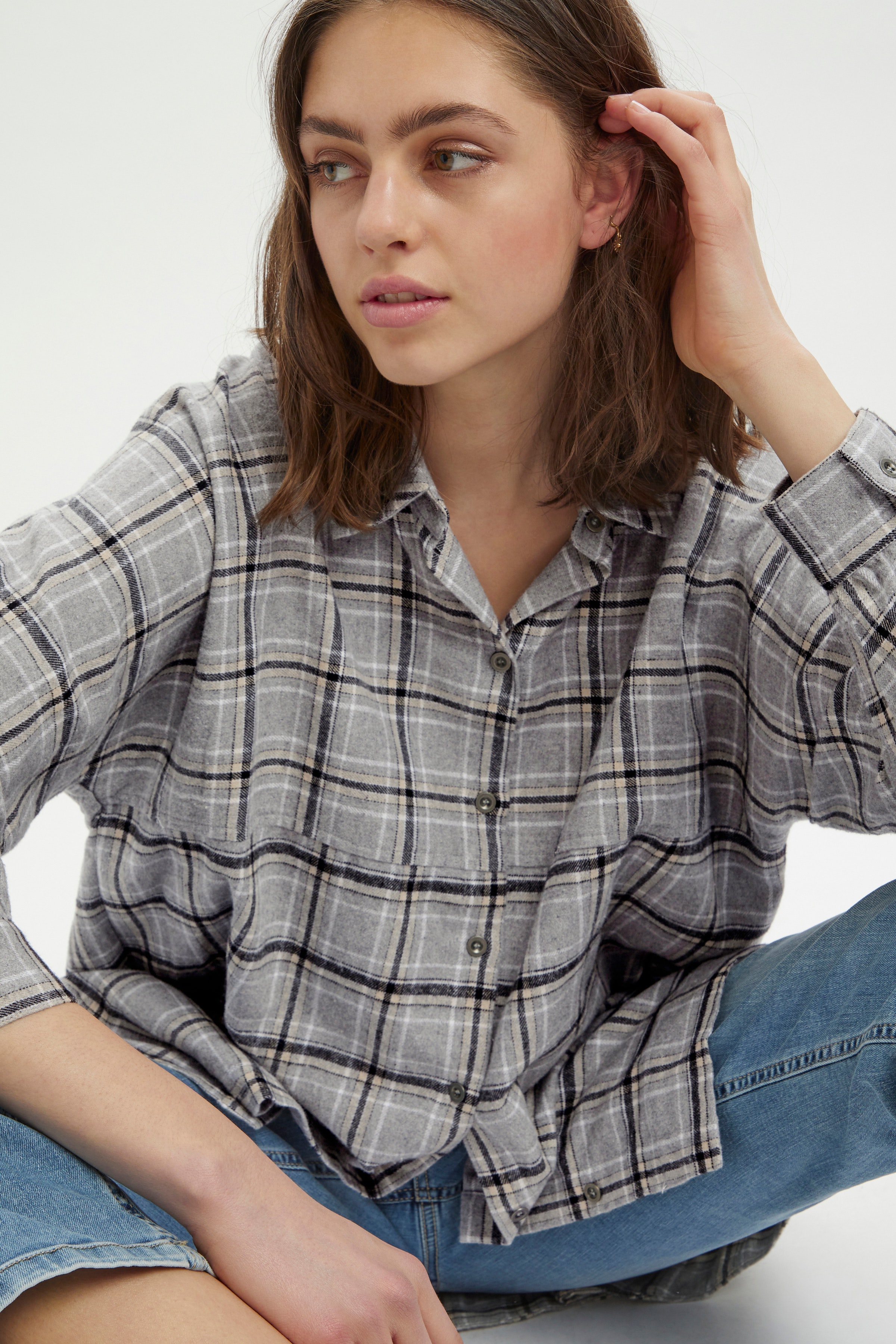 Långärmad skjorta LOOKBOOK DETAIL 10703533-101770
