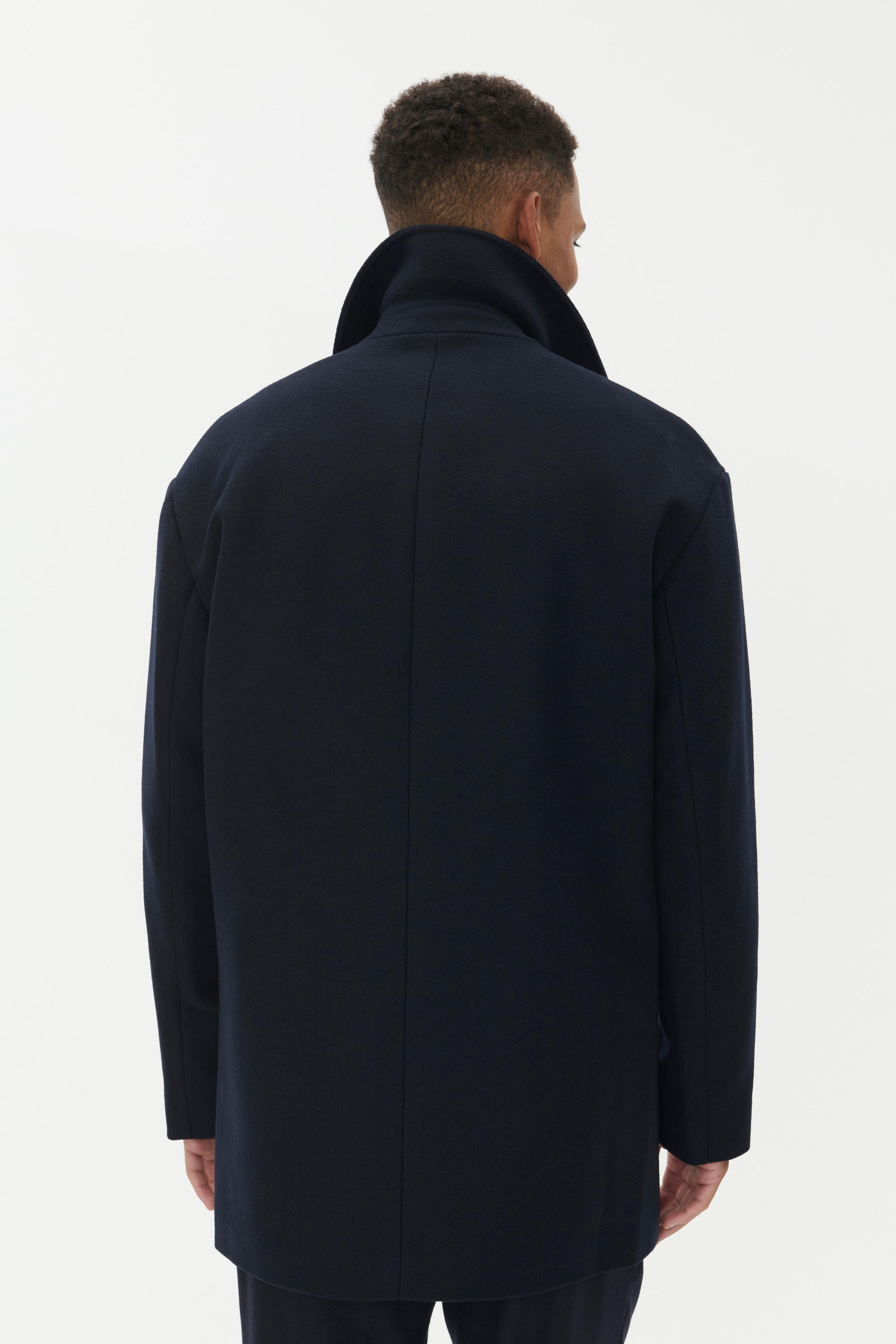 MAburnley Uldfrakke LOOKBOOK BACK 30208565-194011