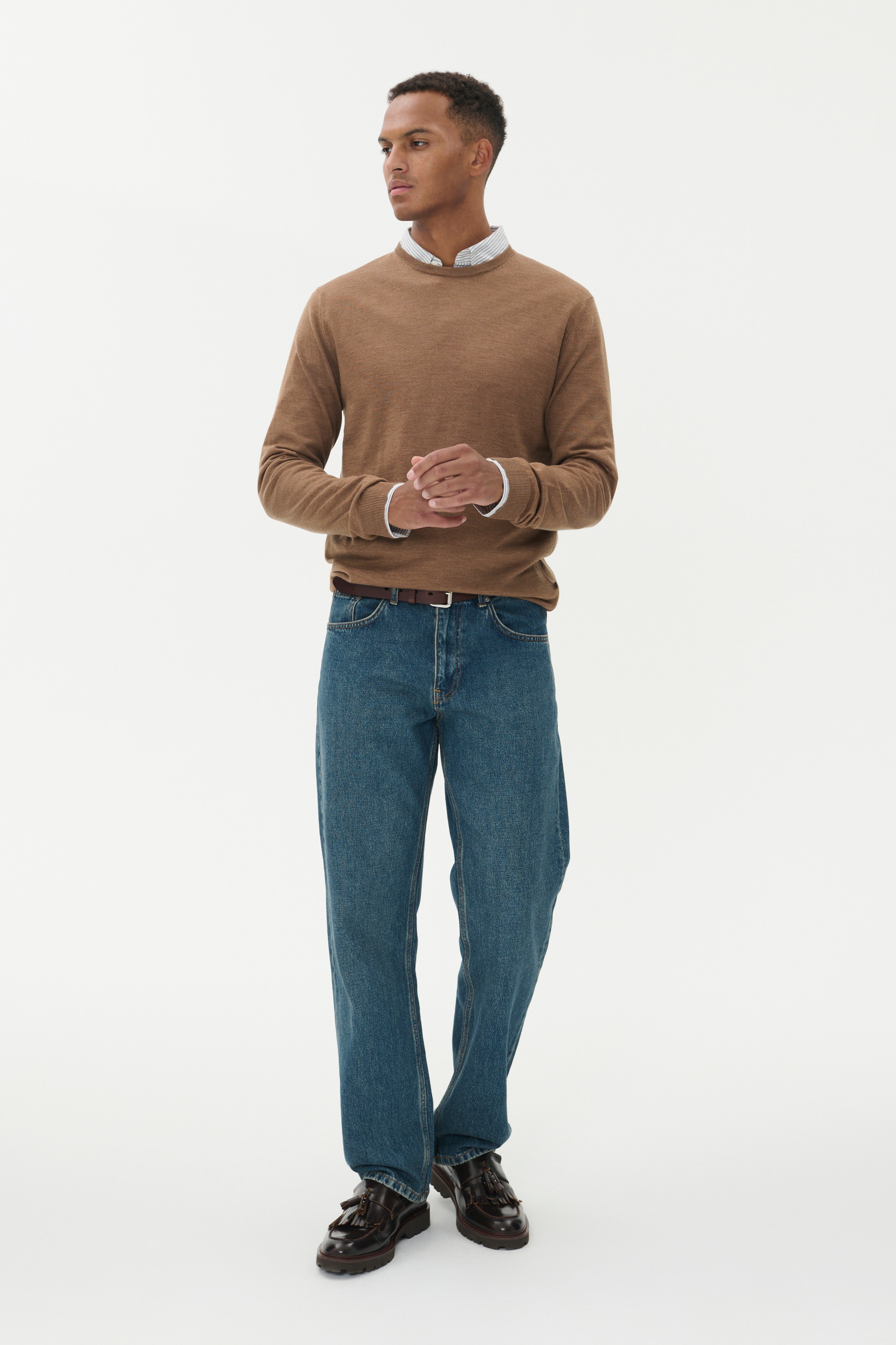 Margrate Merino Pullover LOOKBOOK FRONT 30200611-1810181