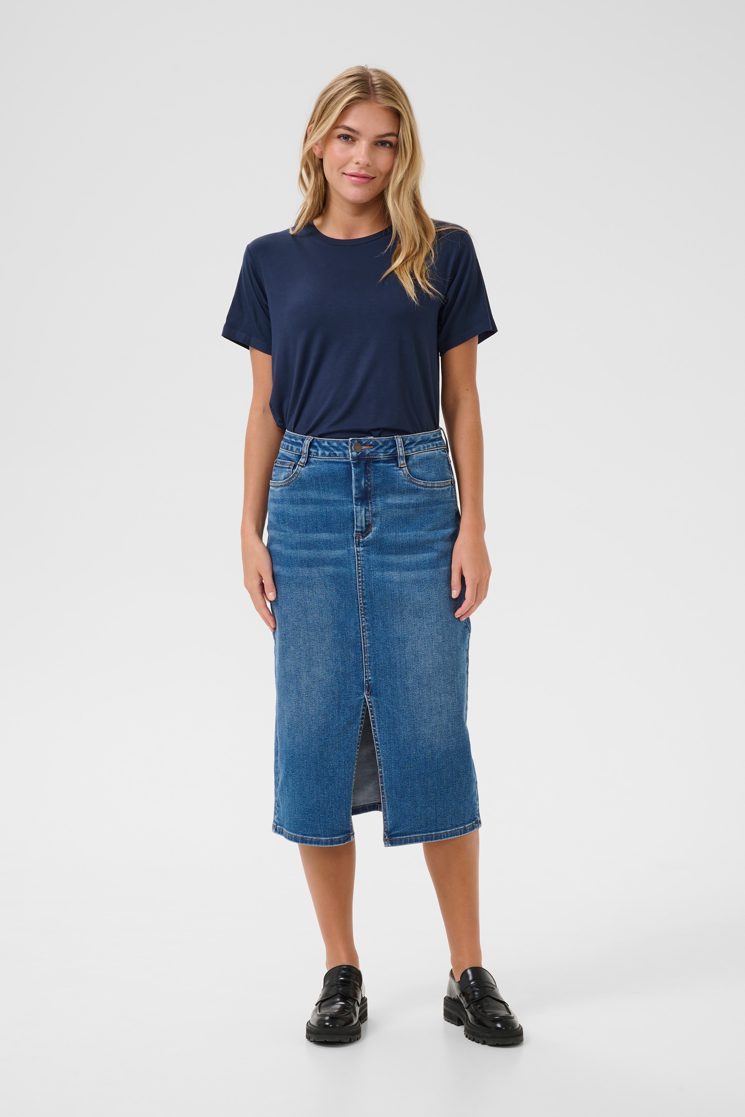 KAsinem Denimskjørt LOOKBOOK FRONT 10509517-102272