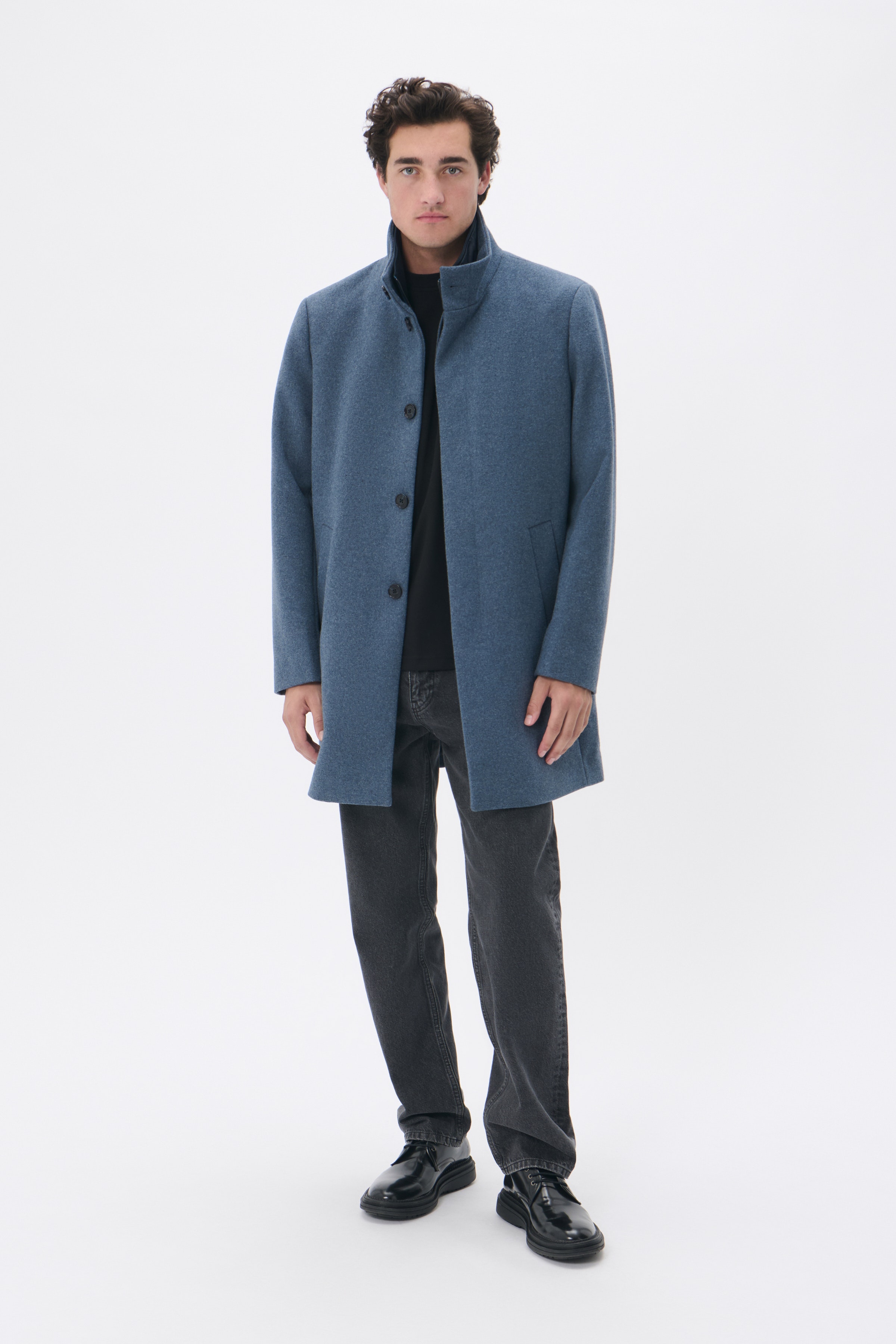 Harvey Wool Coat LOOKBOOK FRONT 30203845-194026