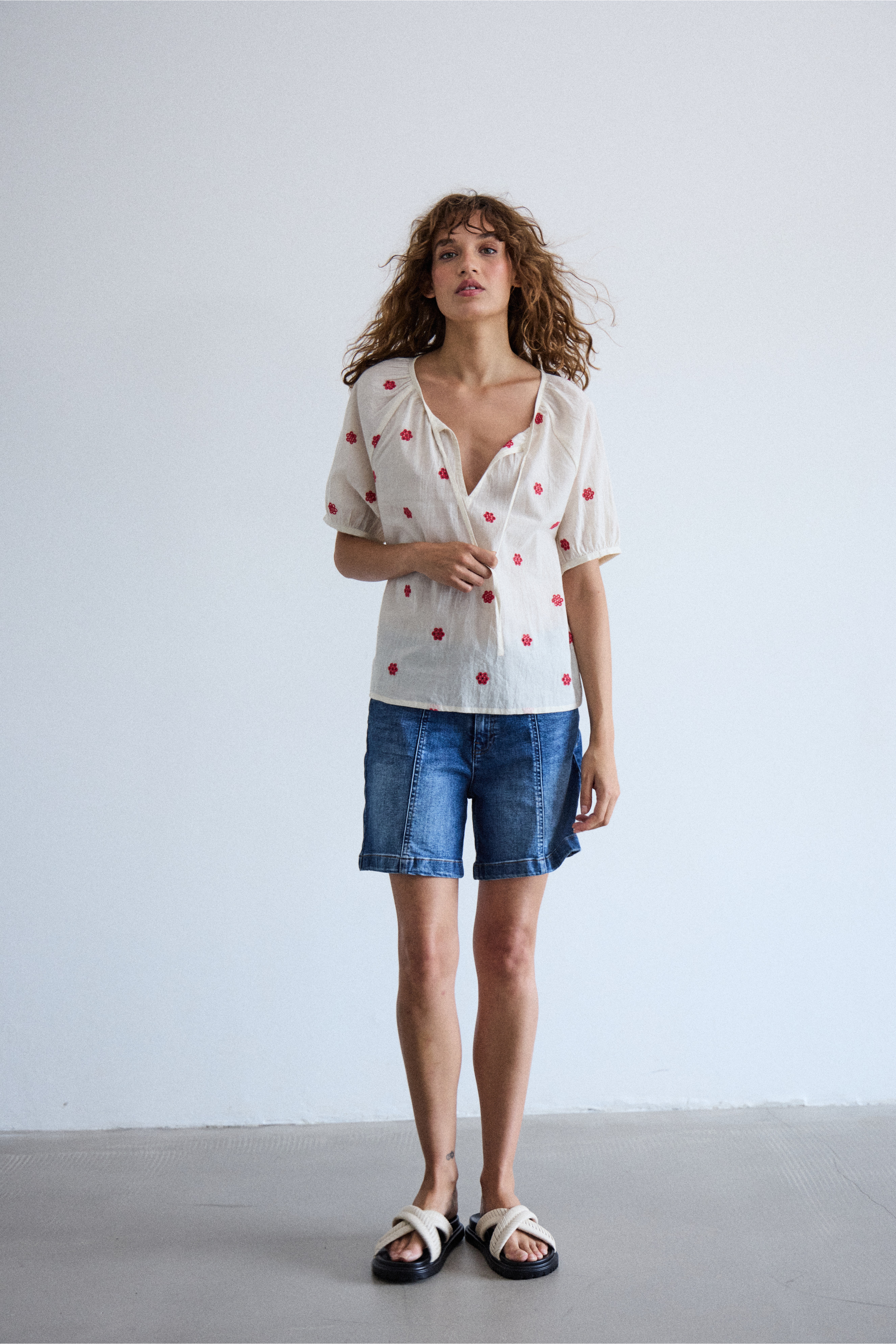 Denim shorts LOCATION NONE 20122700-200928