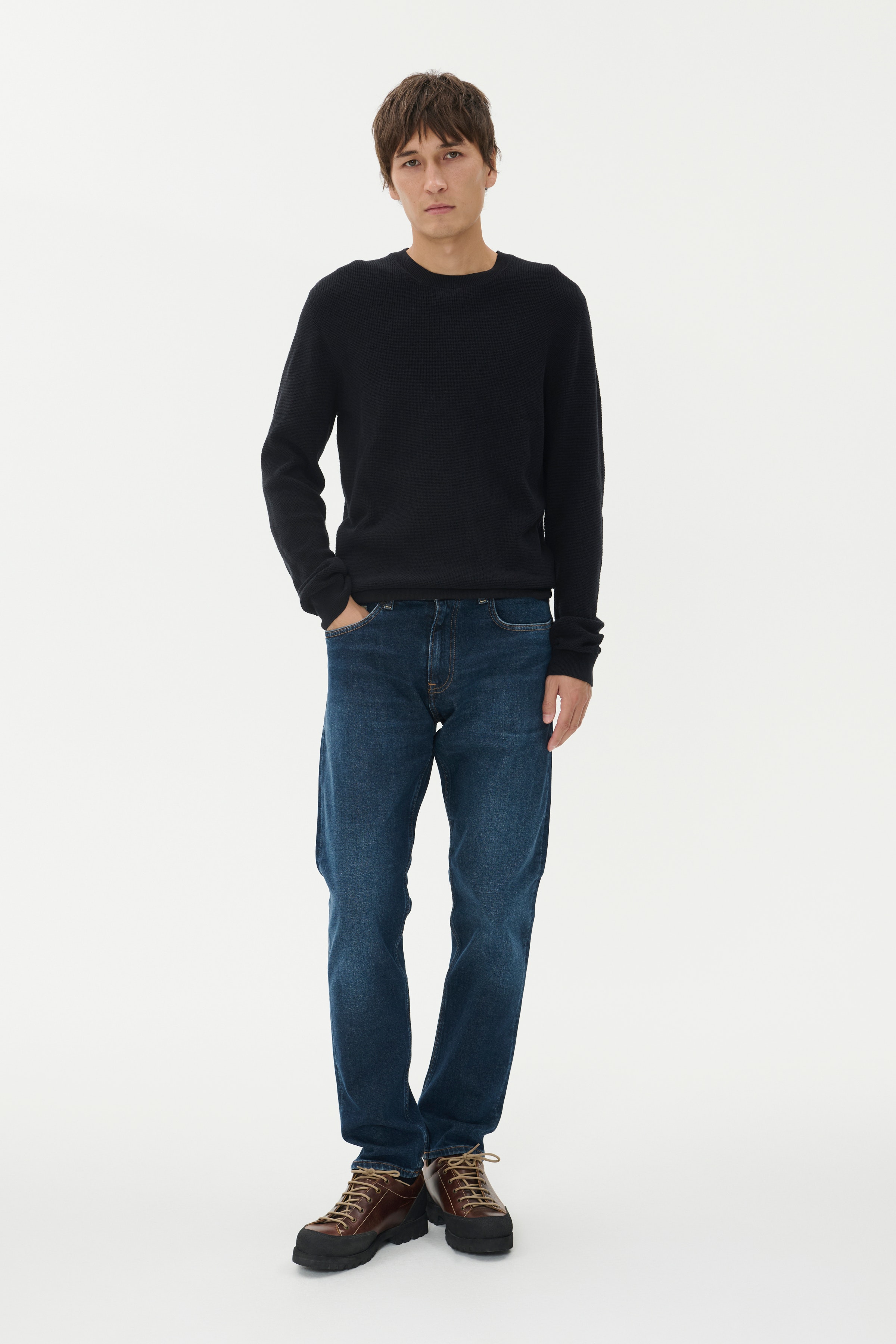 MAJake Heritage Denim Trousers LOOKBOOK FRONT 30208023-303778