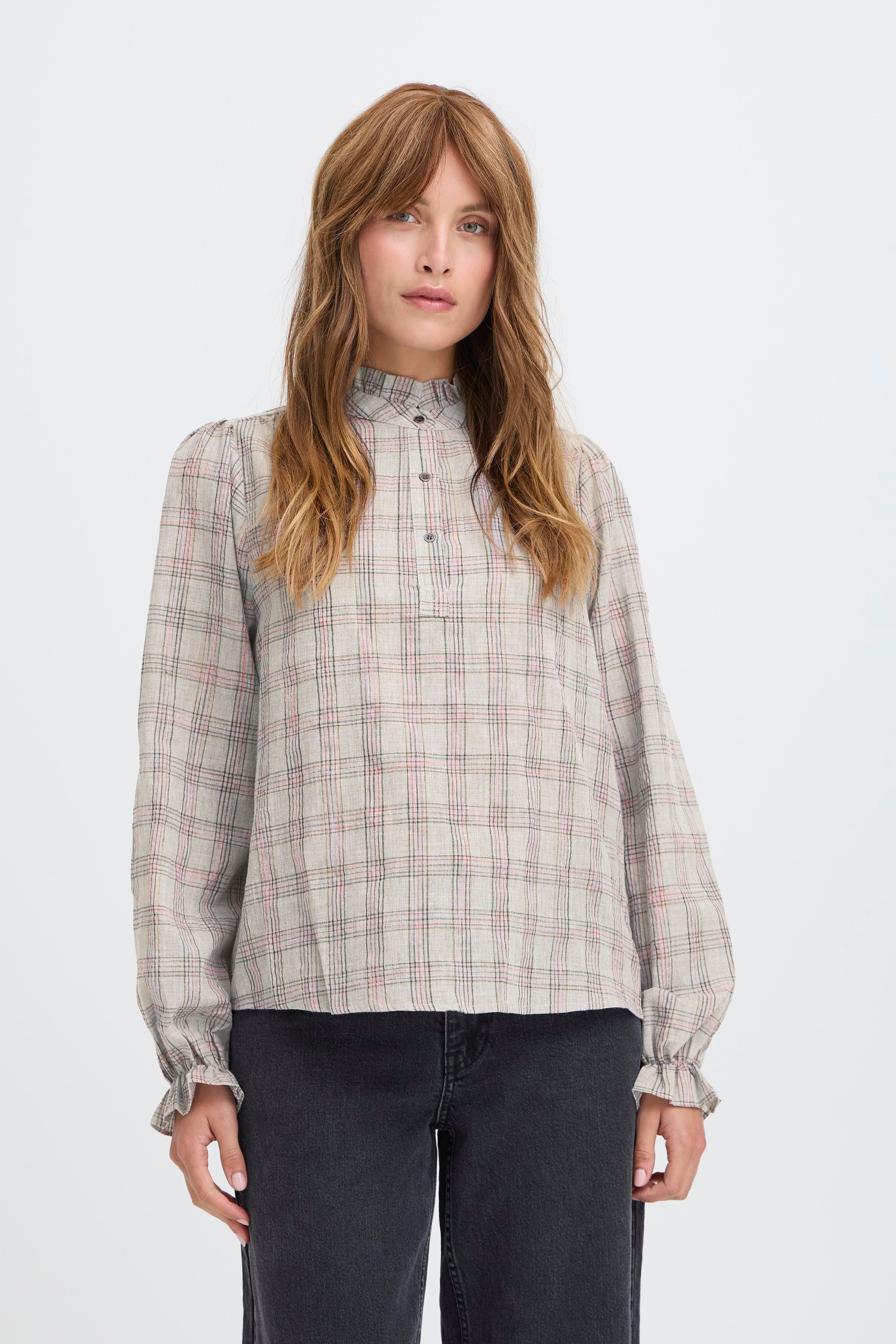 PZSHELLY Bluse LOOKBOOK FRONT 50210340-163915