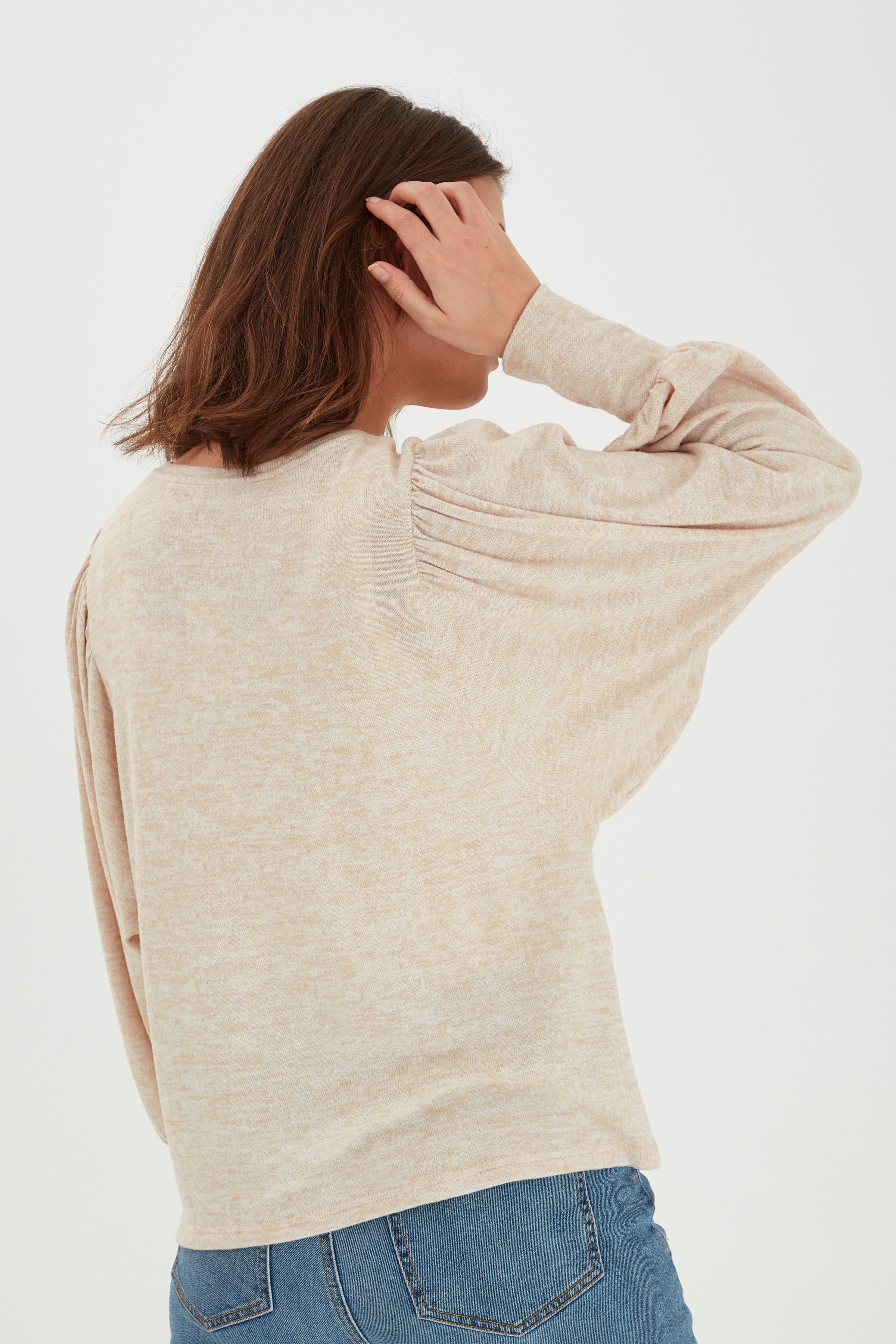 Blouse with long sleeve LOOKBOOK BACK 20810363-1101041