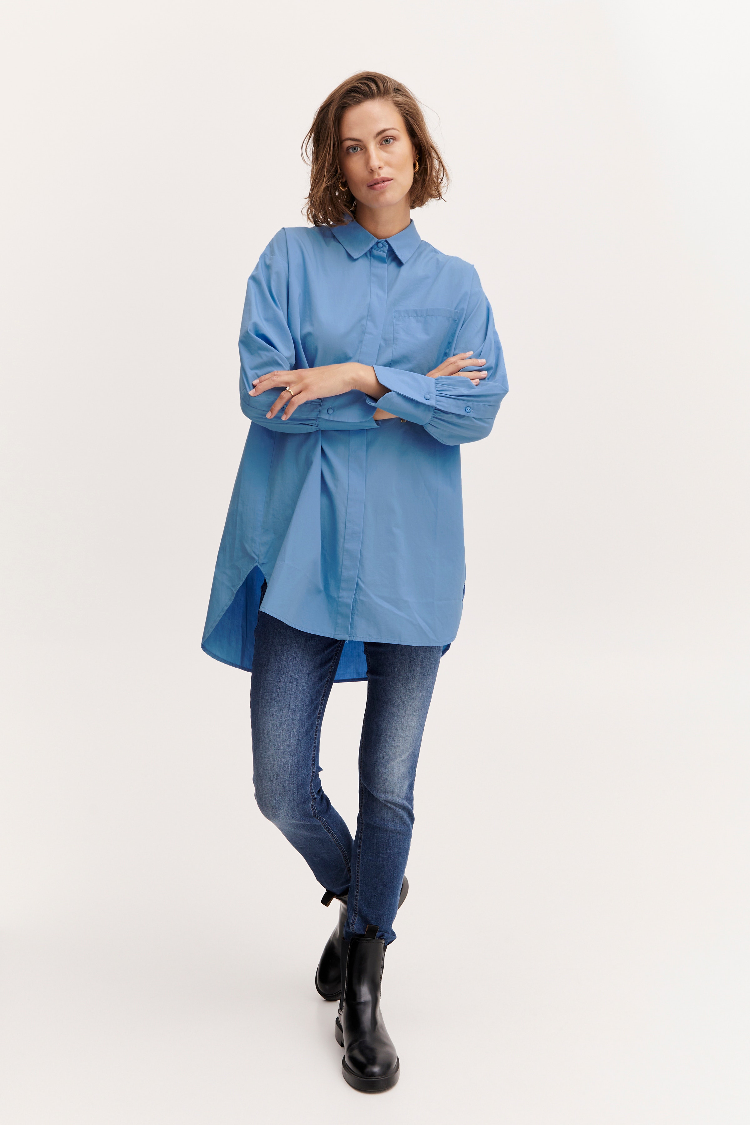 FRHALLIE Skjorte LOOKBOOK FRONT 20611313-174030