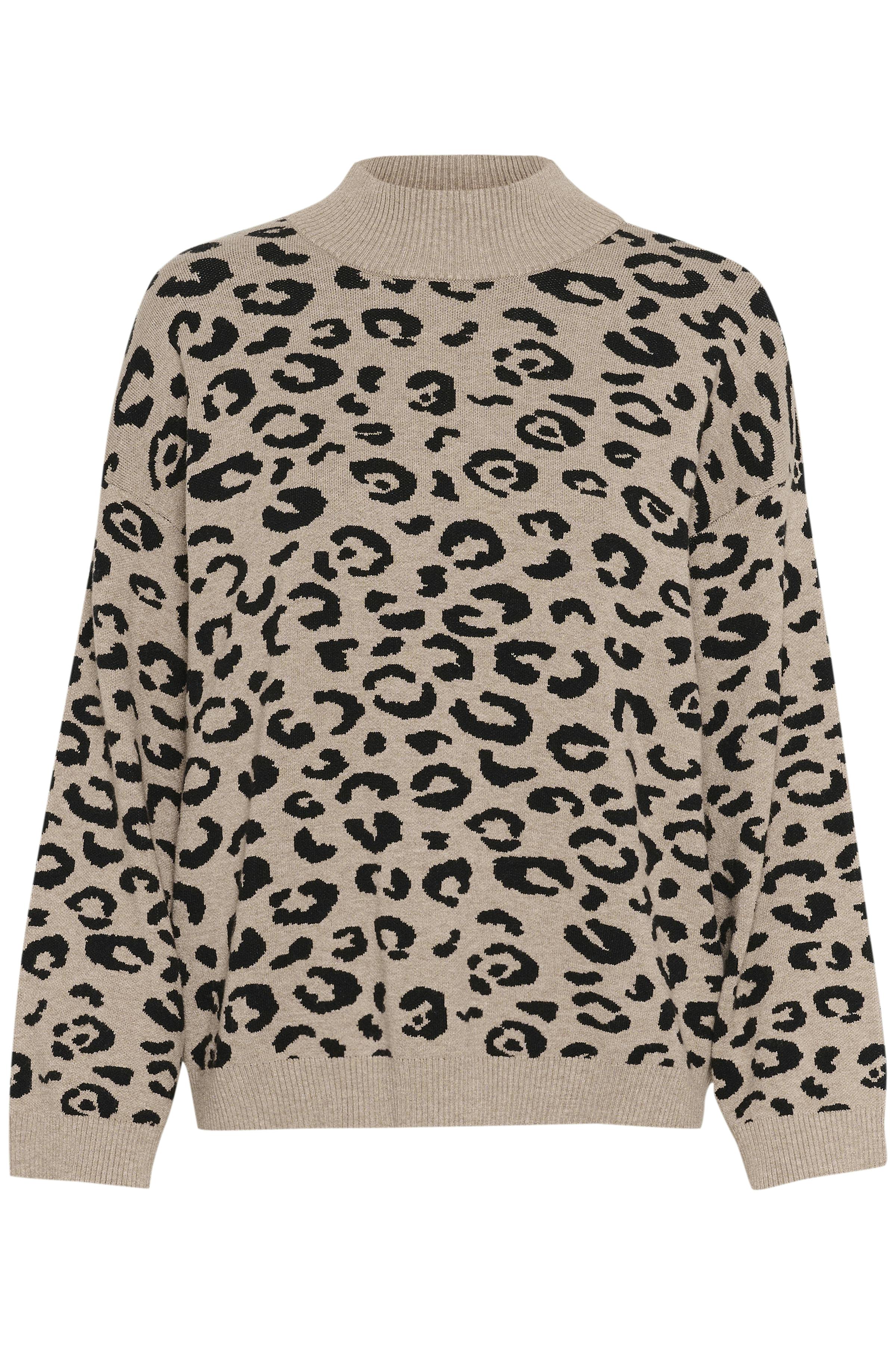 CRSava Leopard pullover PACK FRONT 10613664-107455