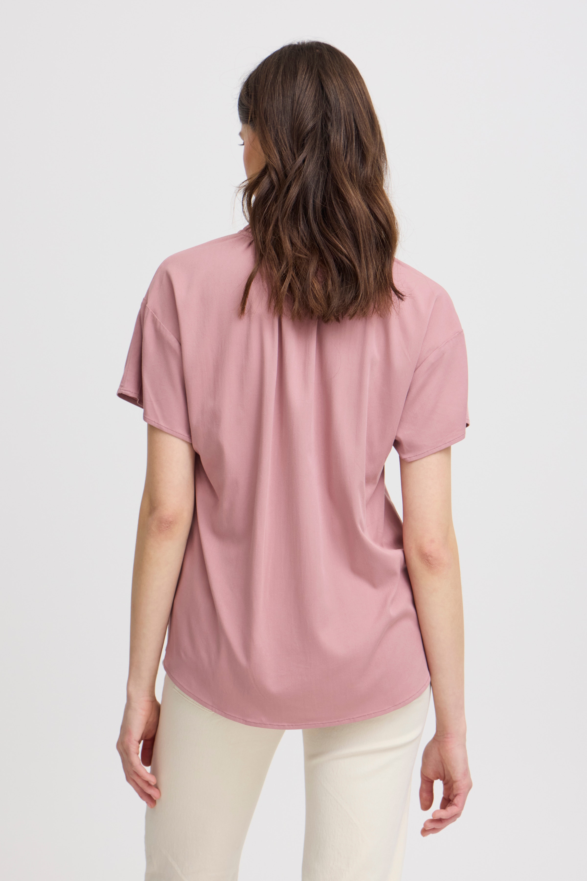 FRJUSTINA BL 1 Blouse with short sleeve LOOKBOOK BACK 20615311-171512