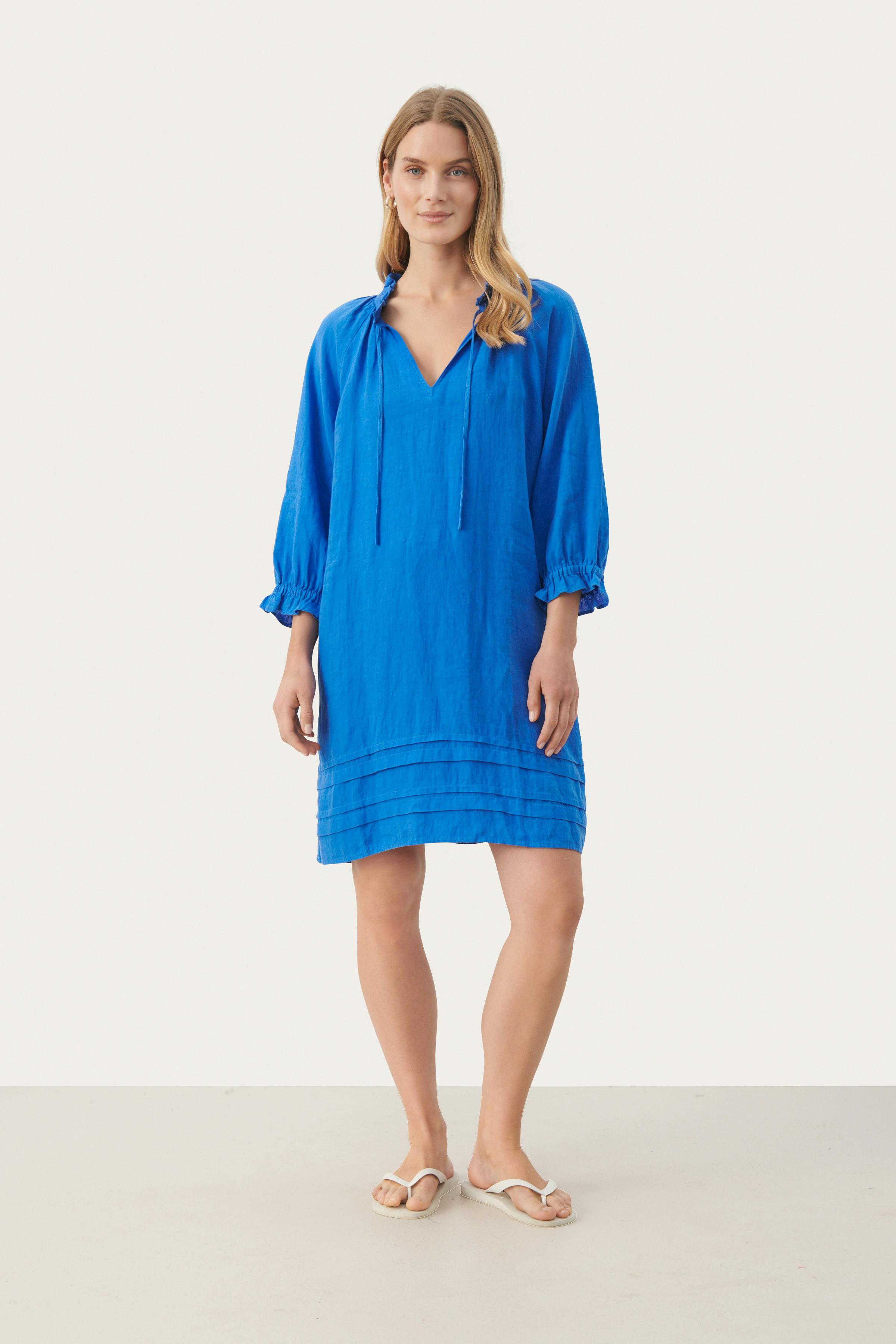 AranPW Short linen dress LOOKBOOK FRONT 30308746-184048