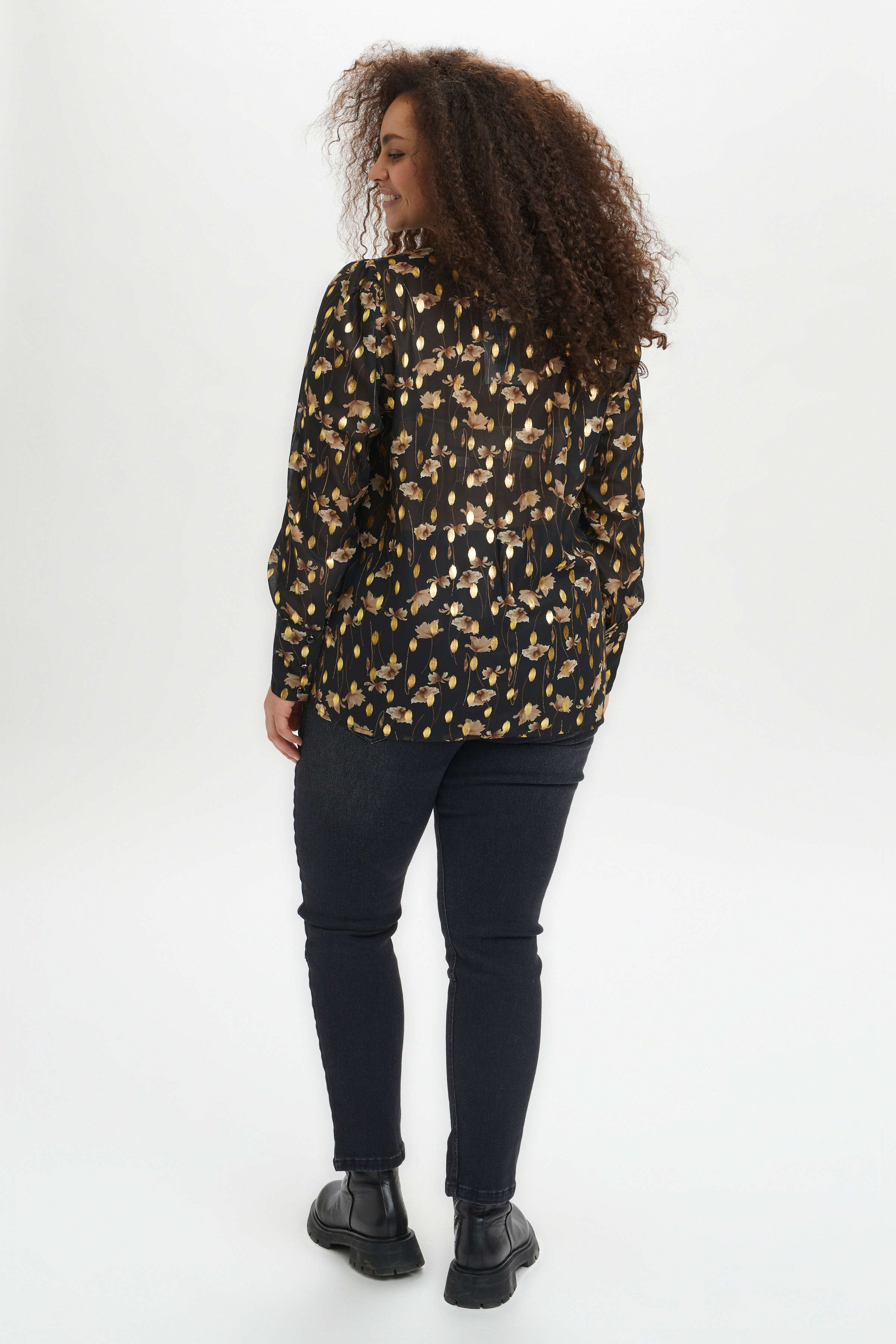 Blouse met lange mouwen LOOKBOOK BACK 10580573-101751