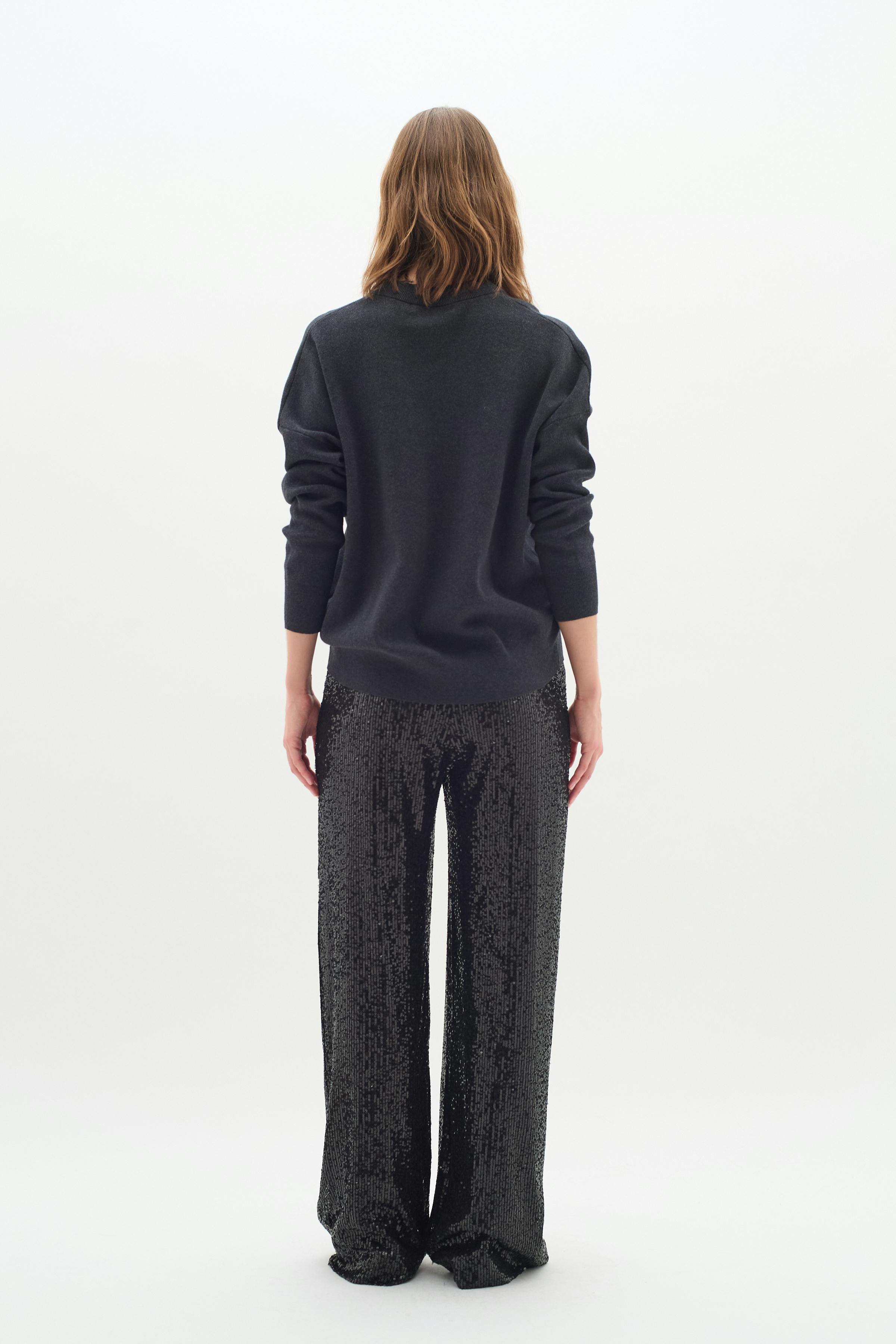 BarbaraIW Sequin Trousers LOOKBOOK FRONT 30110081-194008