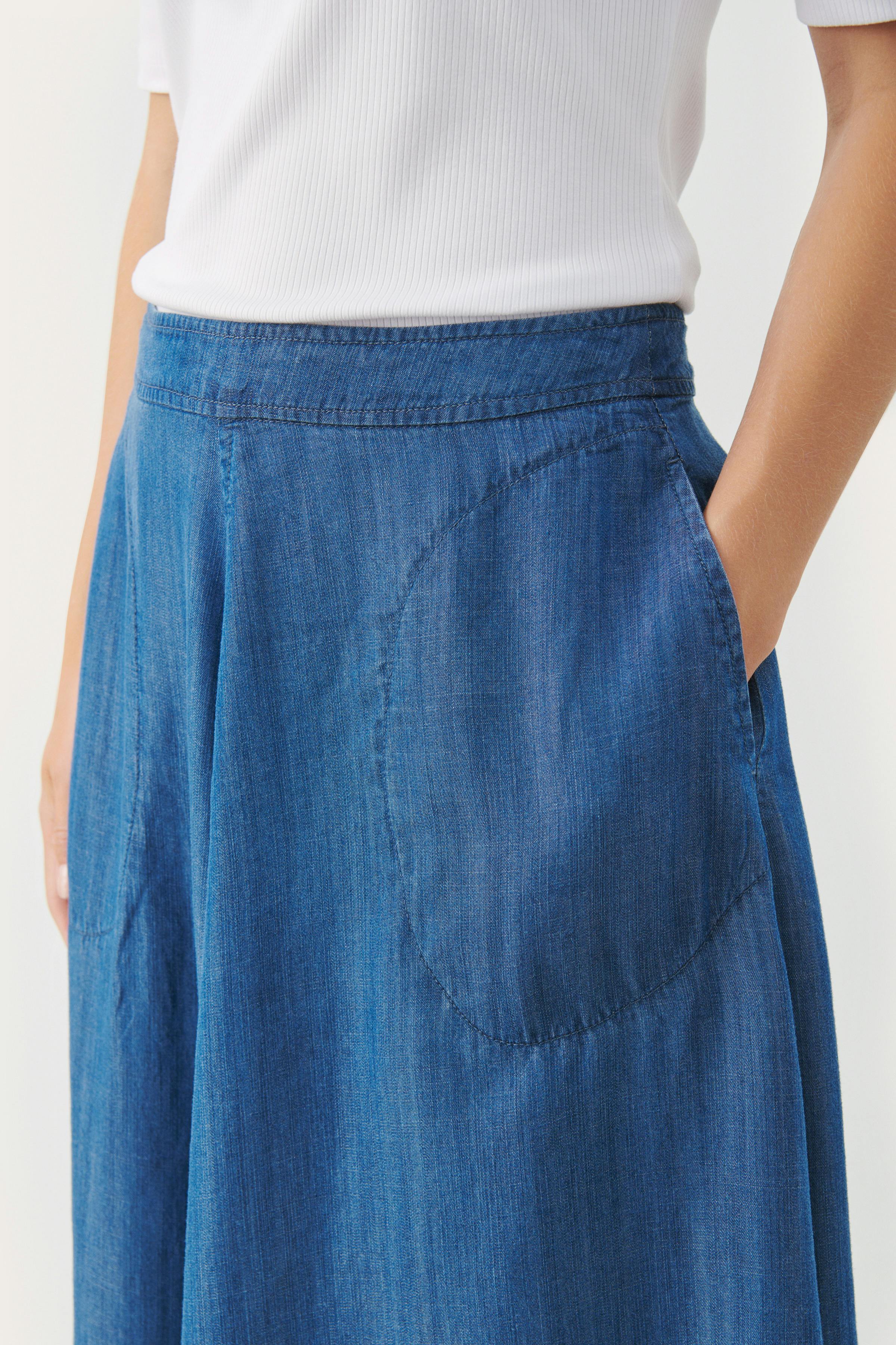 PernillePW Denim skirt LOOKBOOK DETAIL 30306819-300145