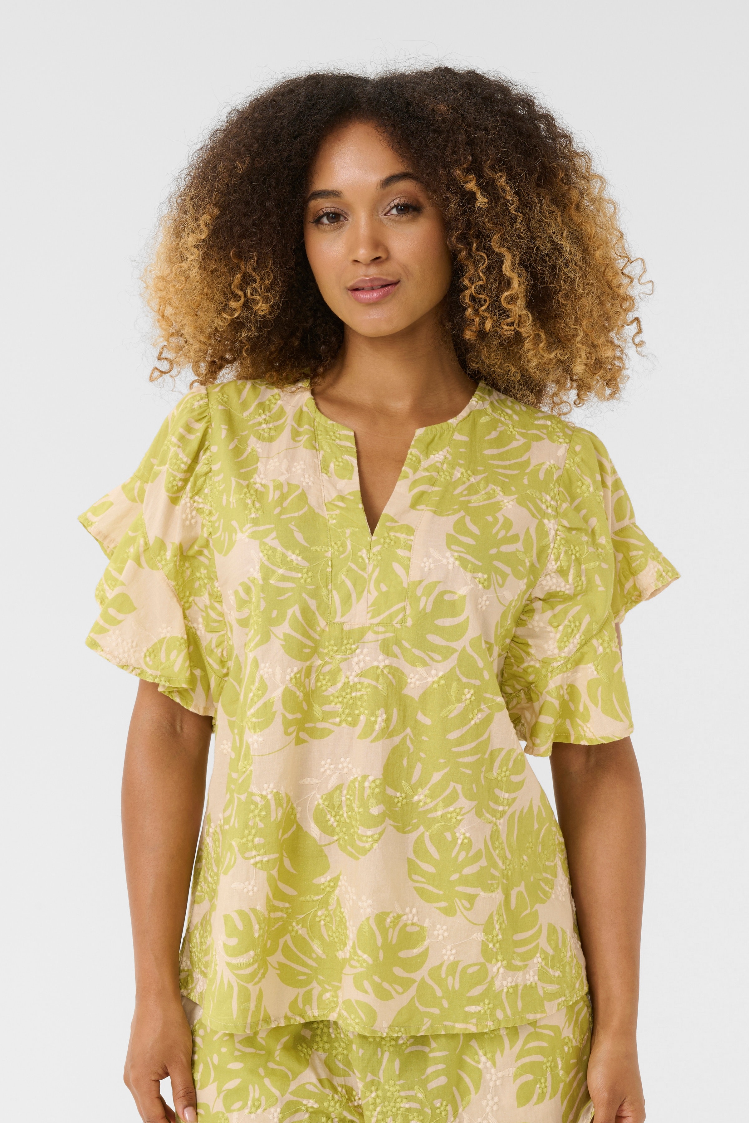 CUdebora Blouse LOOKBOOK FRONT 50111790-107665