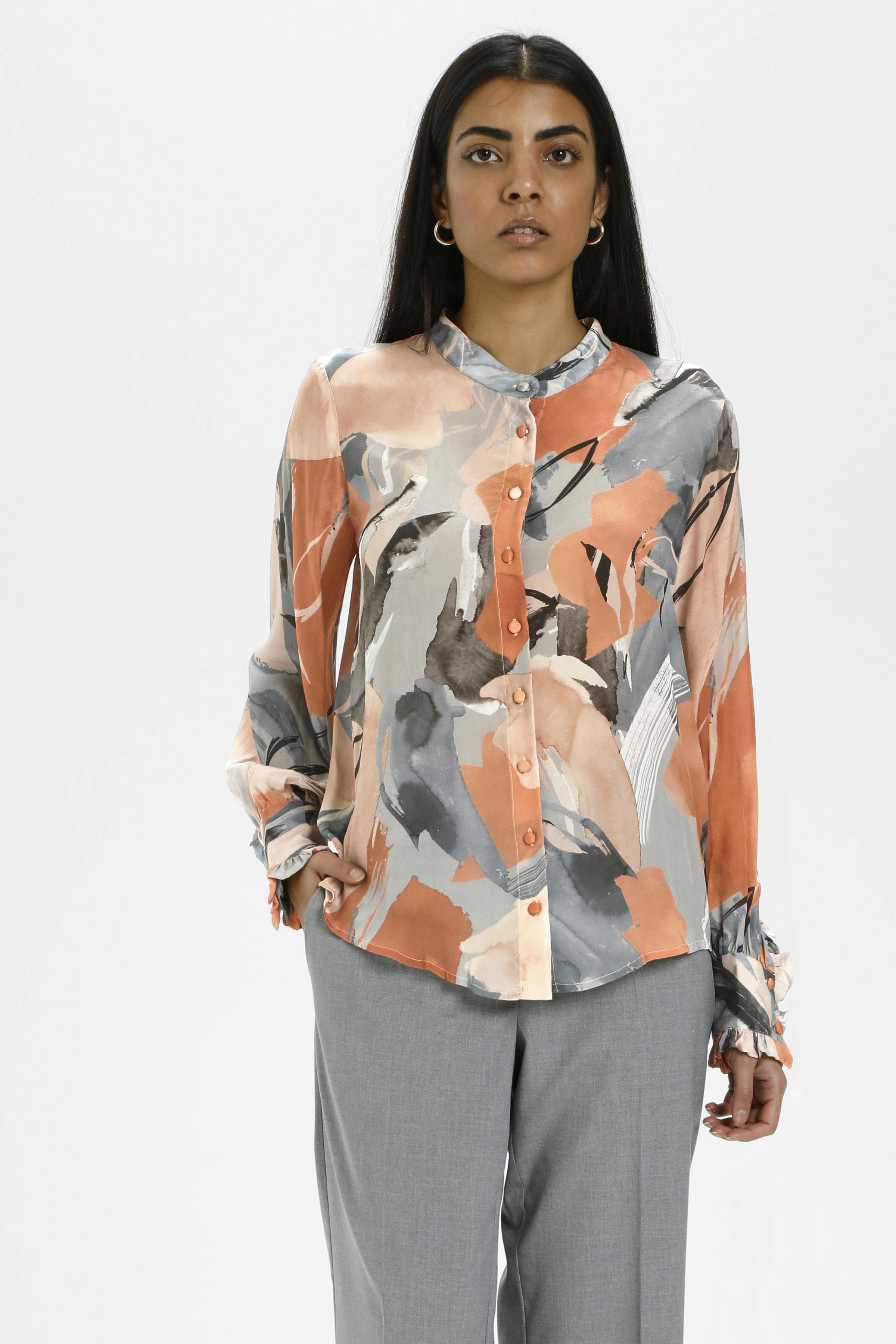 ItadelKB Overhemd met lang mouwen LOOKBOOK FRONT 10103570-101727