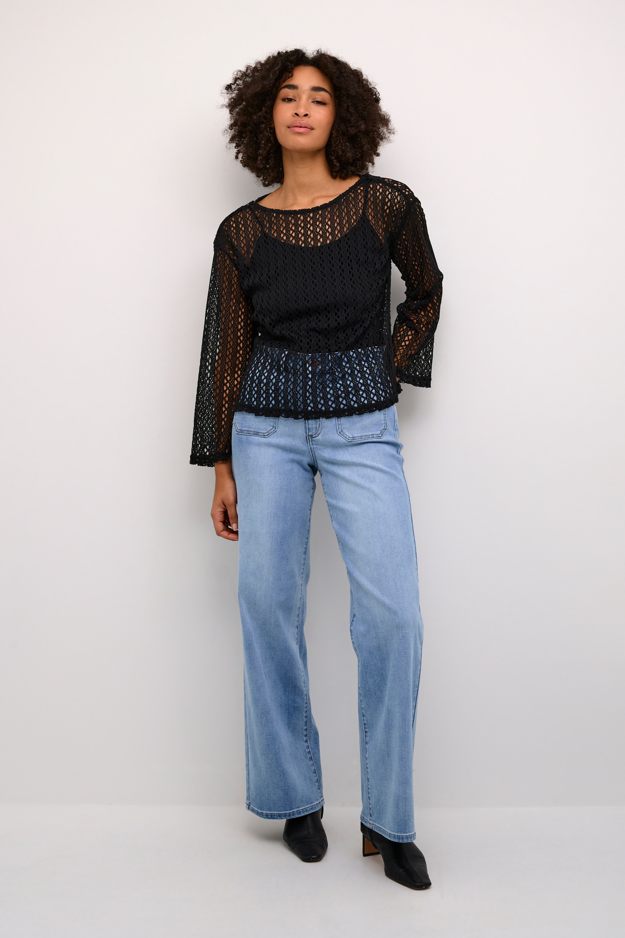 KAlykke Bluse LOOKBOOK FRONT 10552326-100121