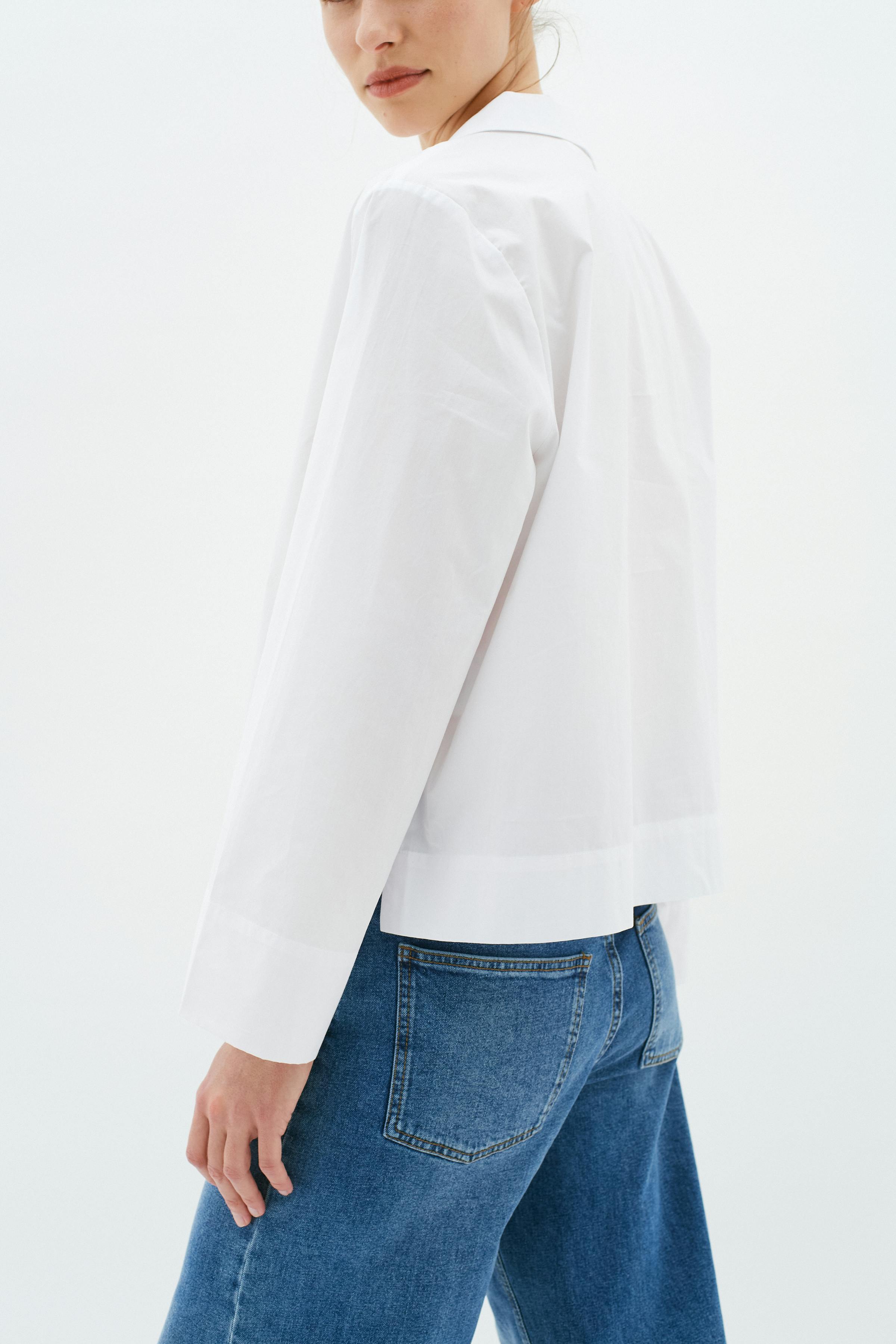 HelveIW Cropped Shirt LOOKBOOK BACK 30109108-300001