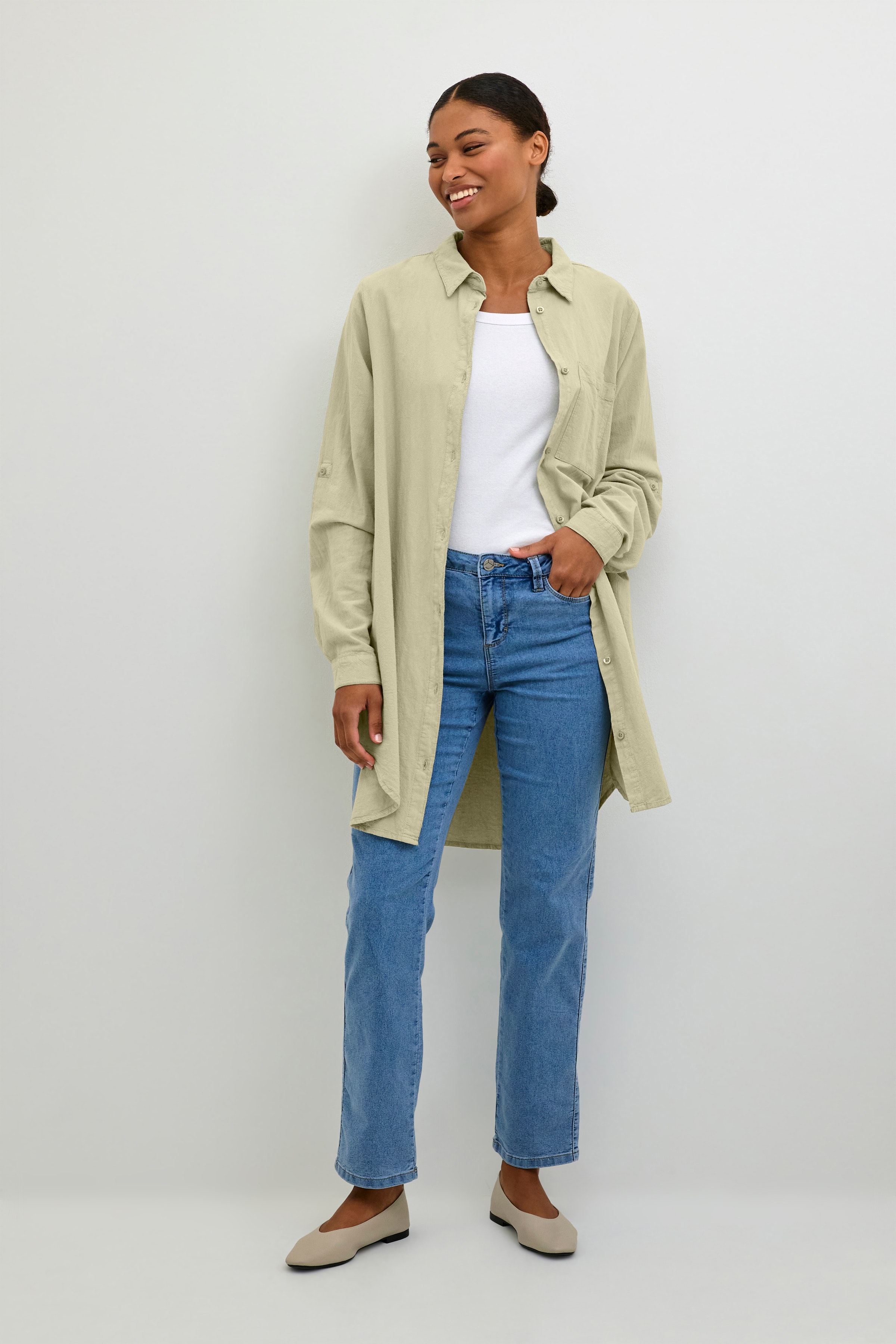 KAnaya Skjorte LOOKBOOK FRONT 10506337-166008
