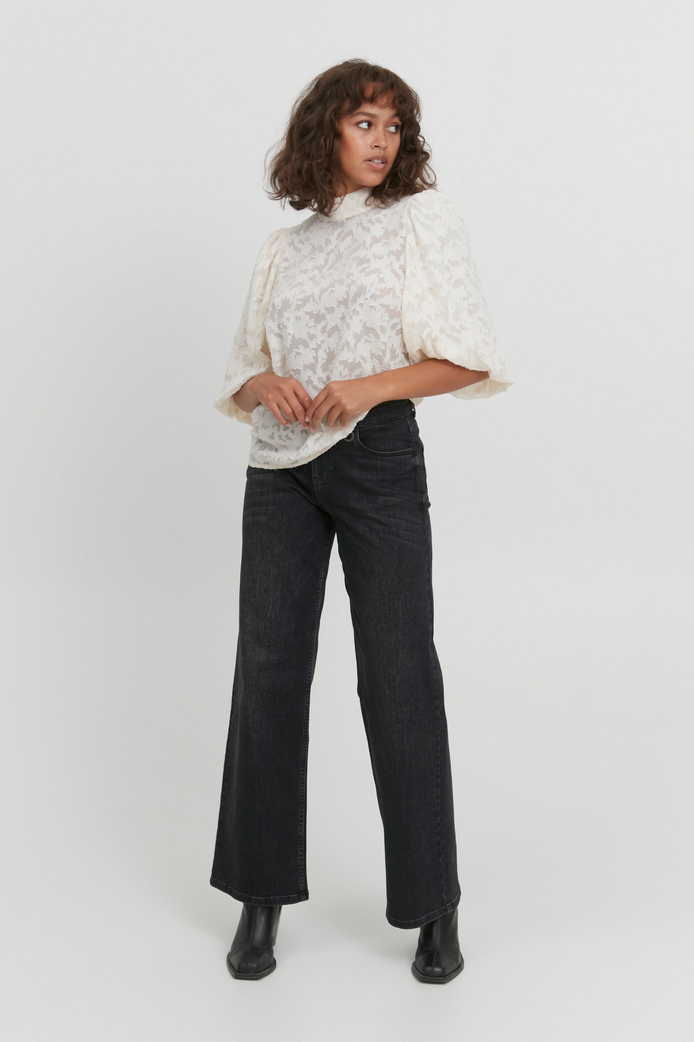 Kortärmad blus LOOKBOOK FRONT 50206618-110110