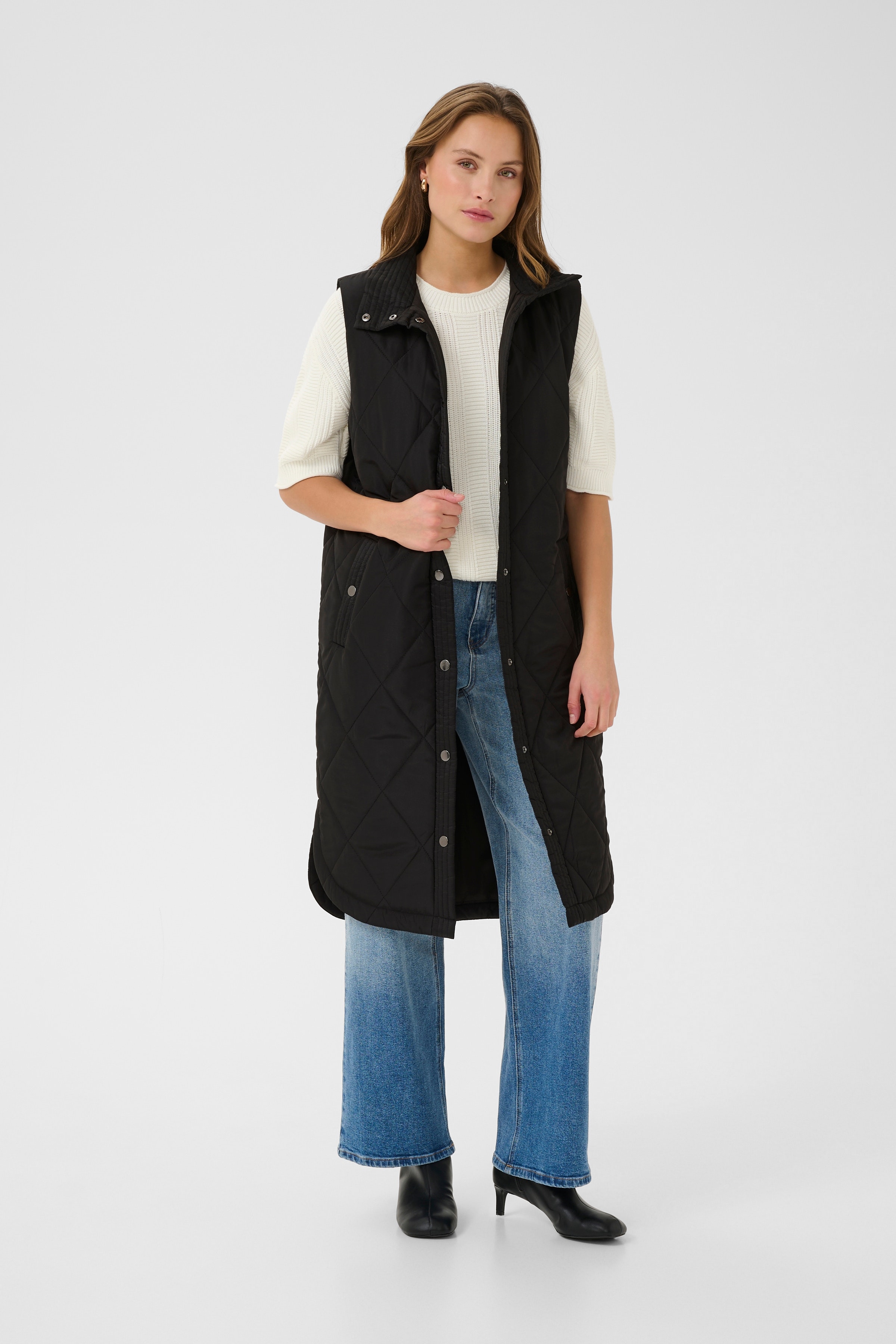 KAmeria Varm vest LOOKBOOK FRONT 10505686-100121