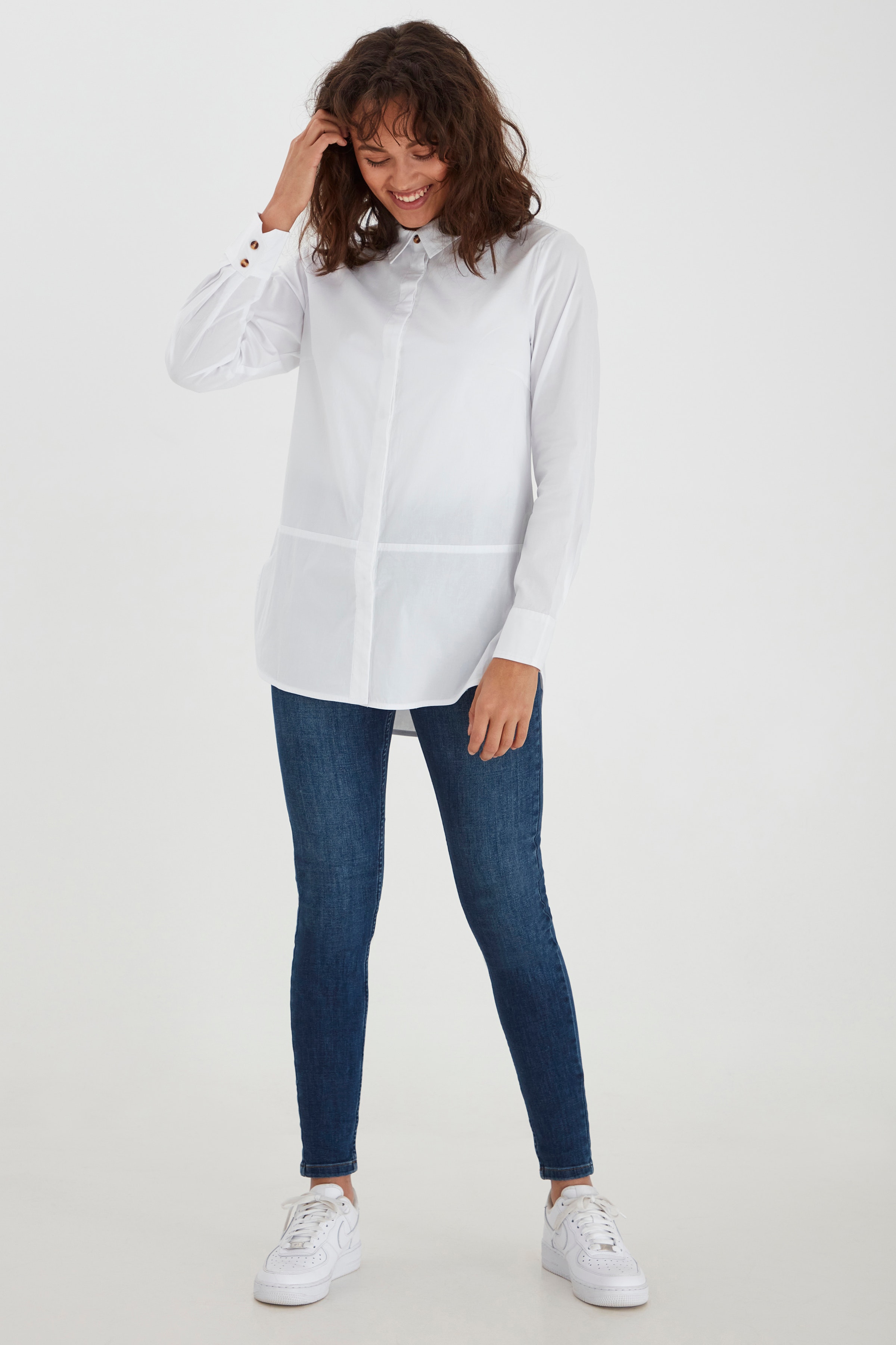 PzElena Langermet skjorte LOOKBOOK FRONT 50204794-5000101