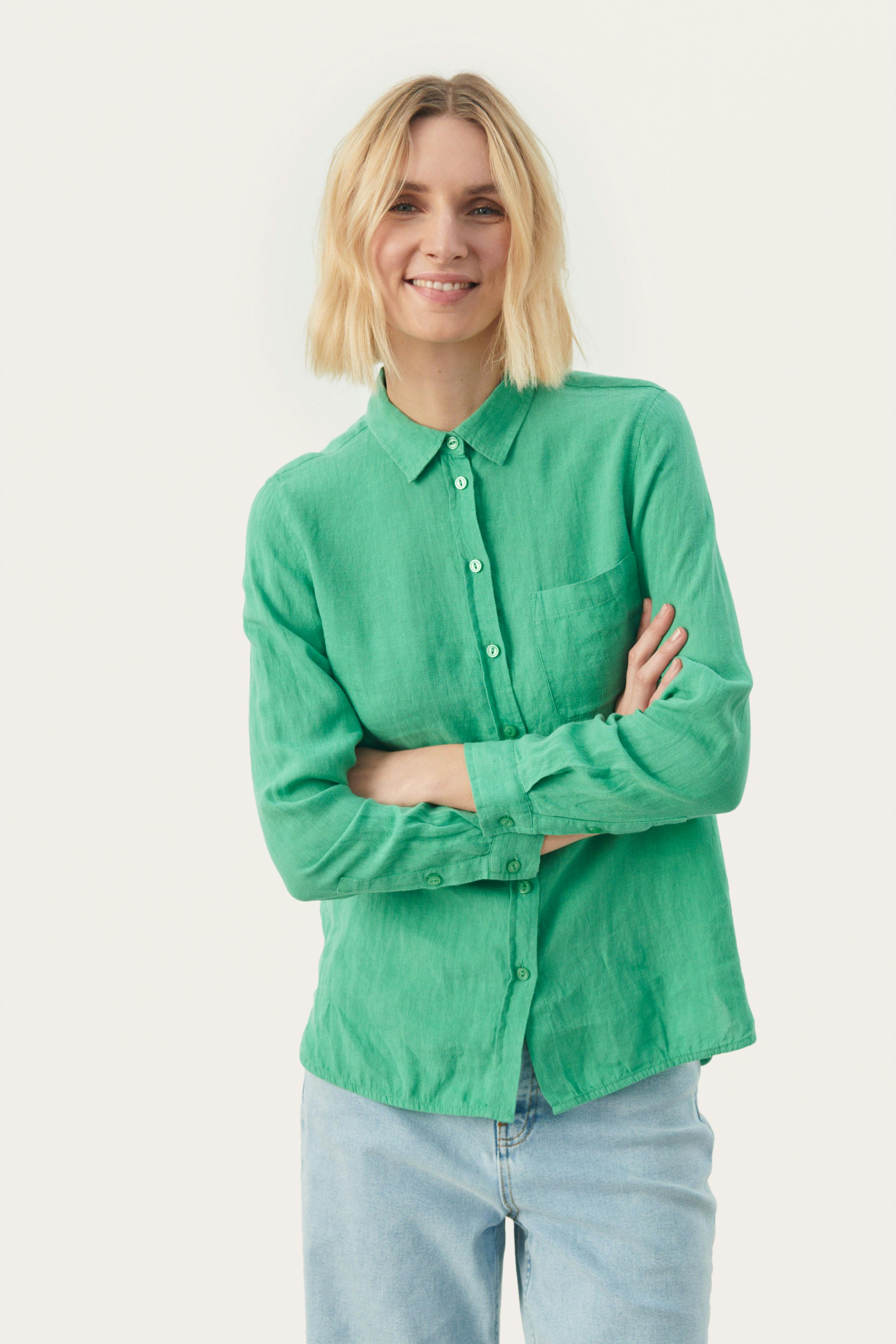 KivasPW Linen shirt LOOKBOOK FRONT 30306952-165820