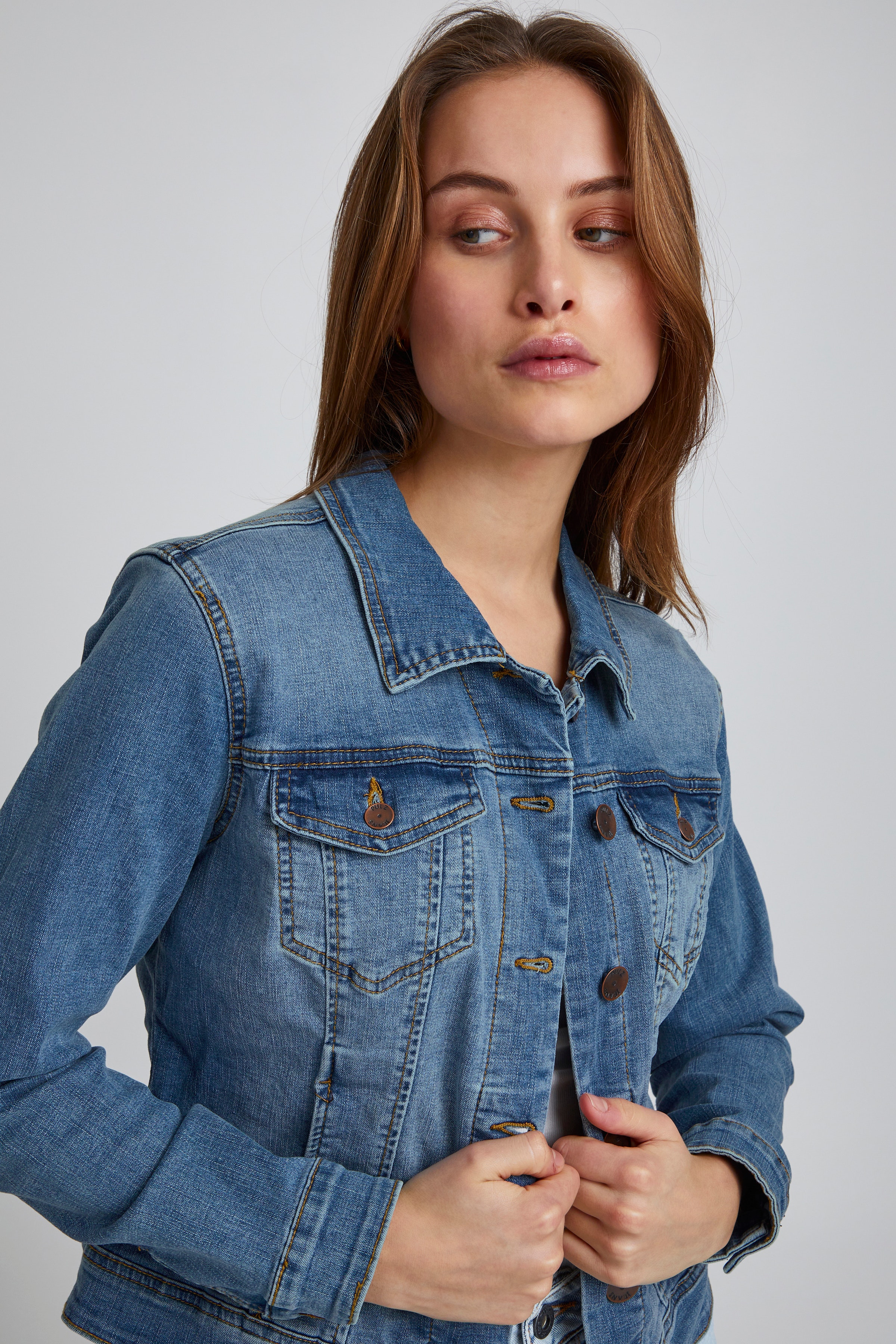 PzSira Denim Jakke LOOKBOOK DETAIL 50205212-200008