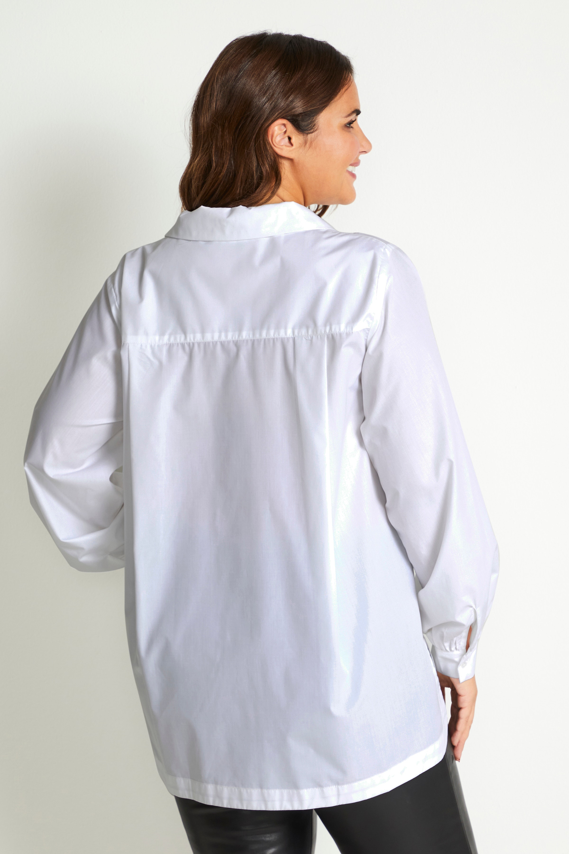 Langermet bluse LOOKBOOK BACK 10580421-110601