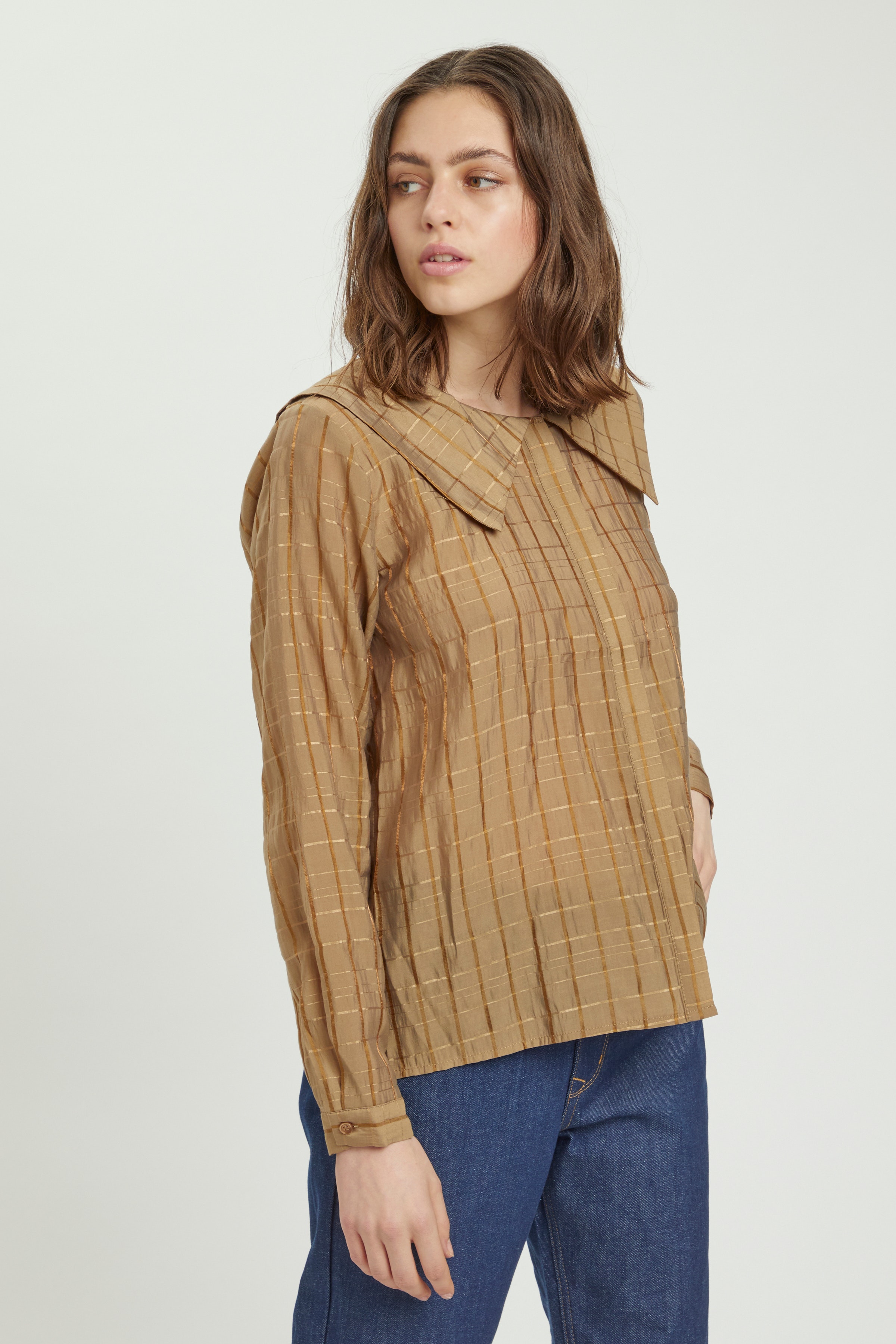 Långärmad skjorta LOOKBOOK FRONT 10703543-181018