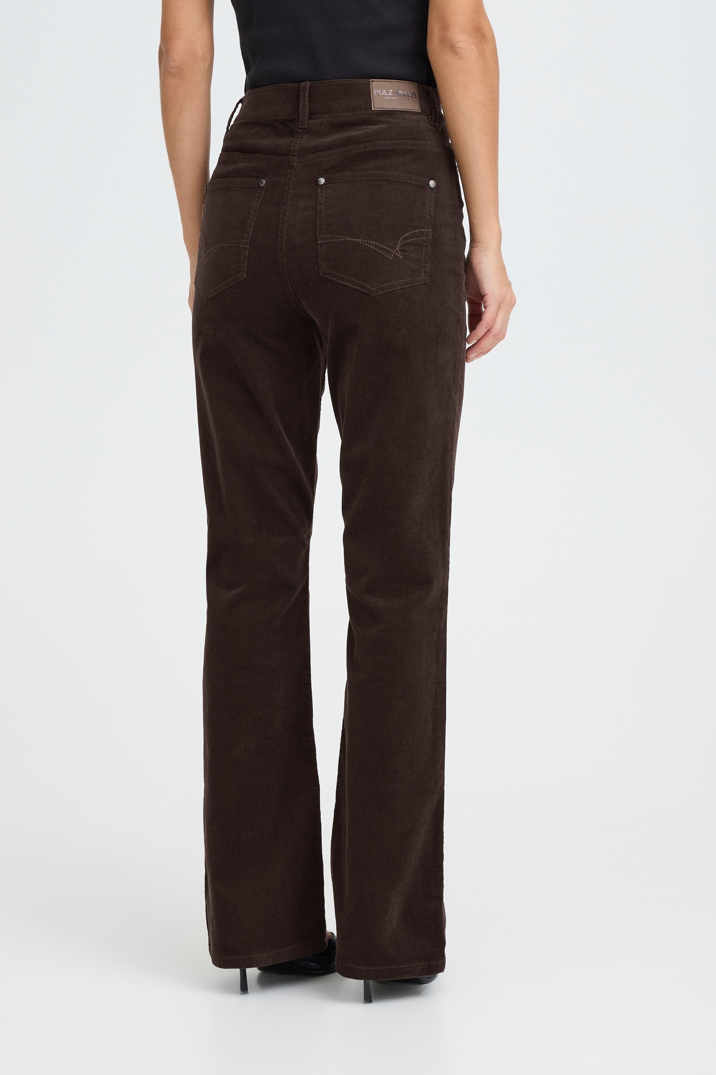 PZSALLY Ultra High Waist Bootcut Bukser LOOKBOOK BACK 50210072-191103