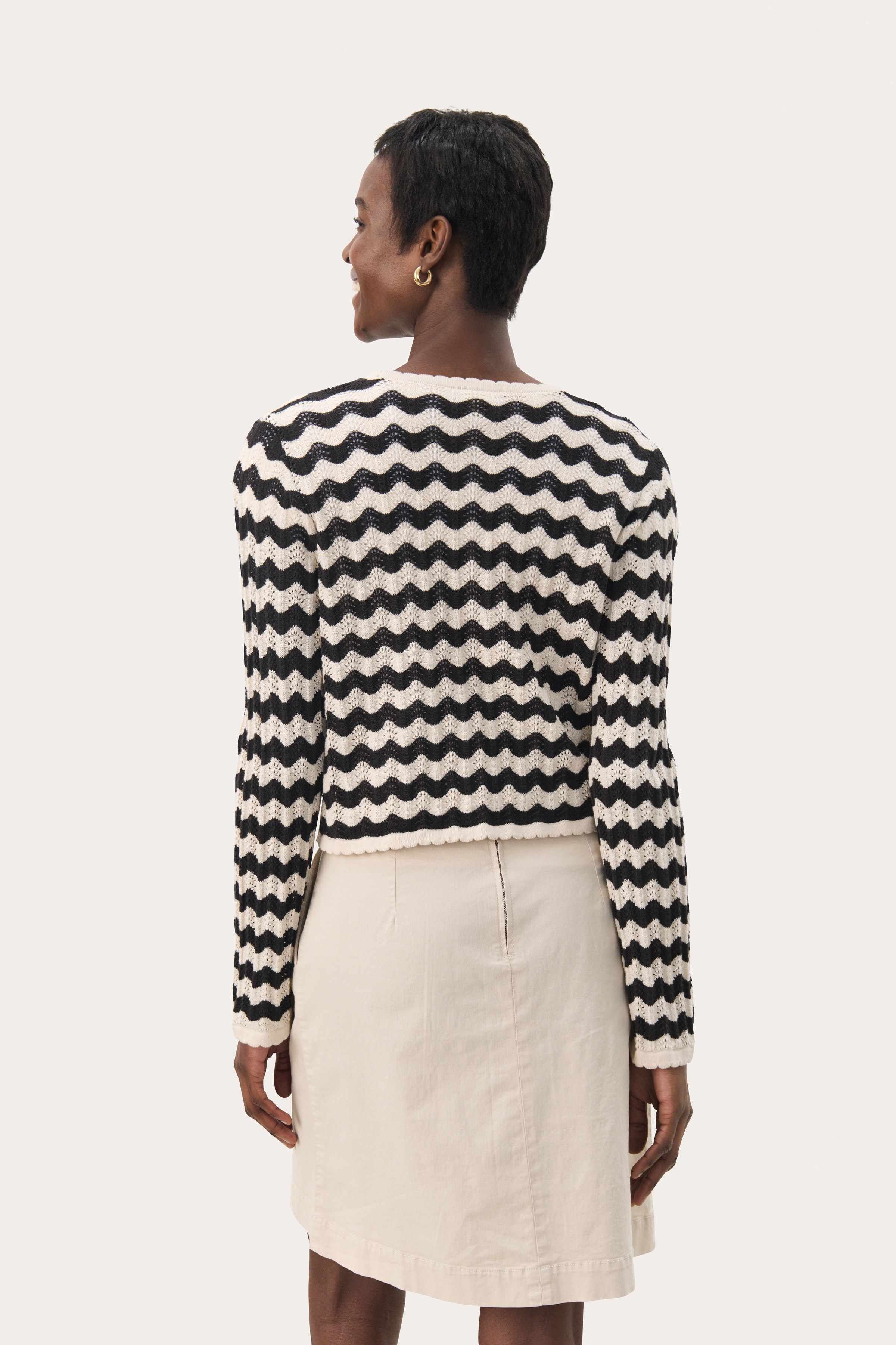 RosefinePW Cardigan LOOKBOOK BACK 30309679-303764
