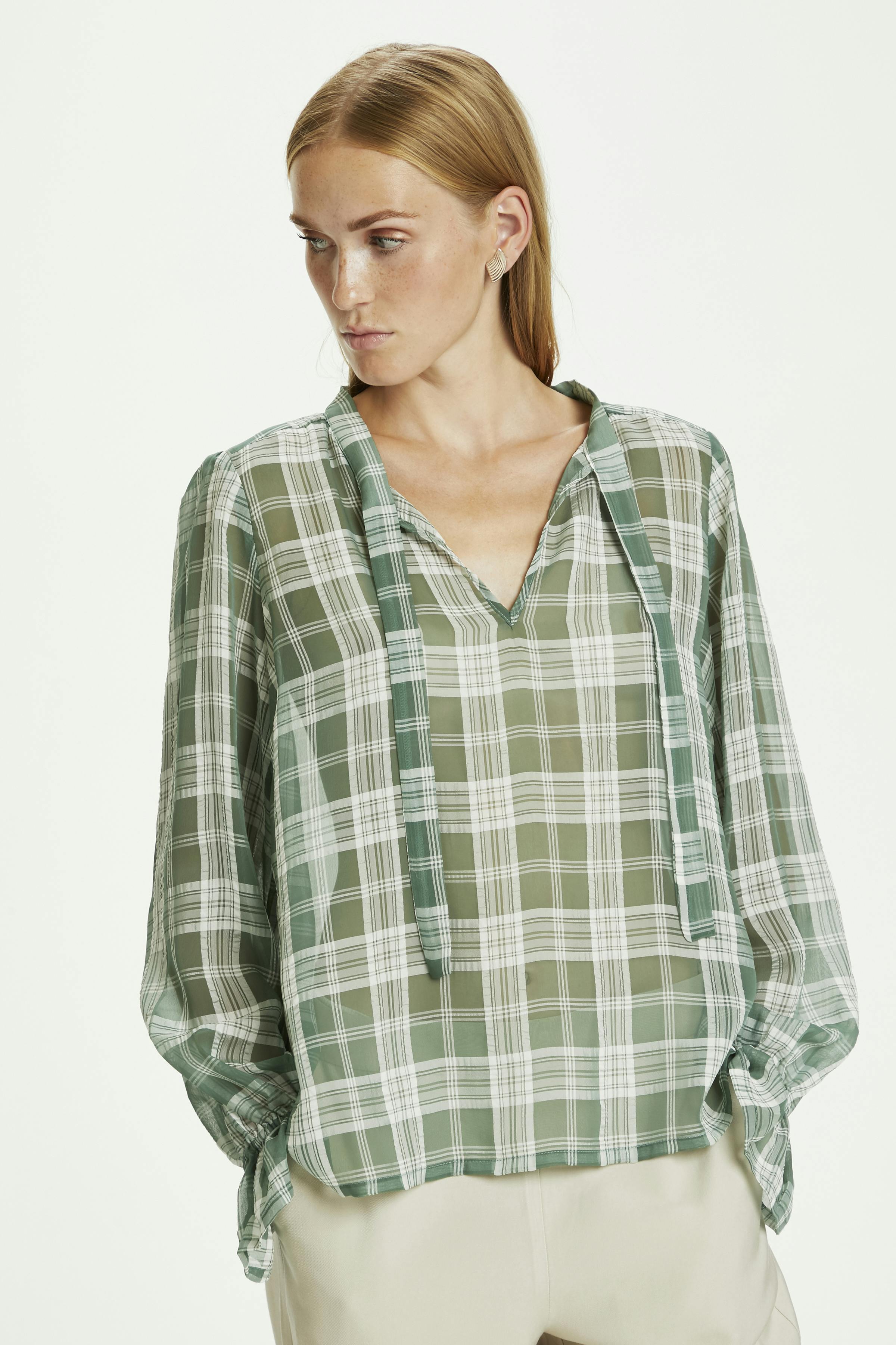 GreenKB Langærmet bluse LOOKBOOK FRONT 10103472-176212