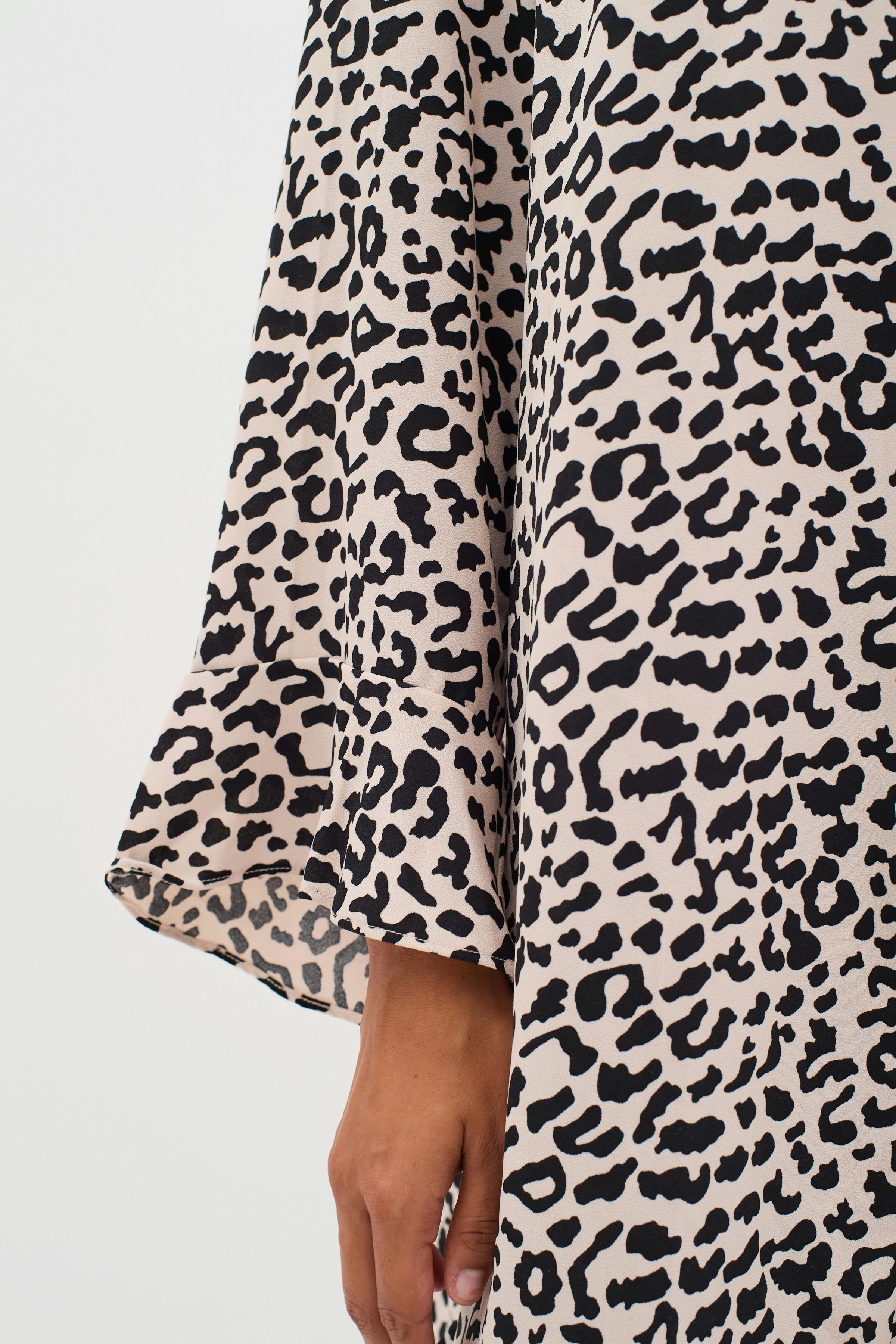 NinahIW Leopard Dress LOOKBOOK DETAIL 30110397-300824